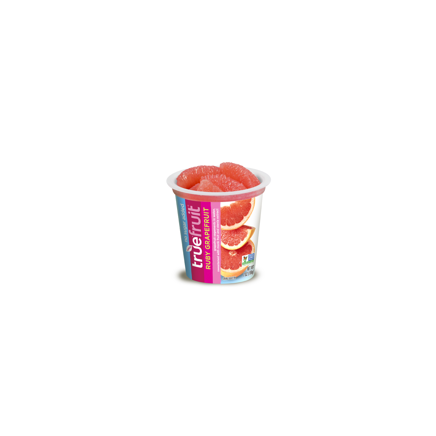 Sundia TrueFruit No Sugar Added Ruby Grapefruit Fruit Cup - 7 Ounce