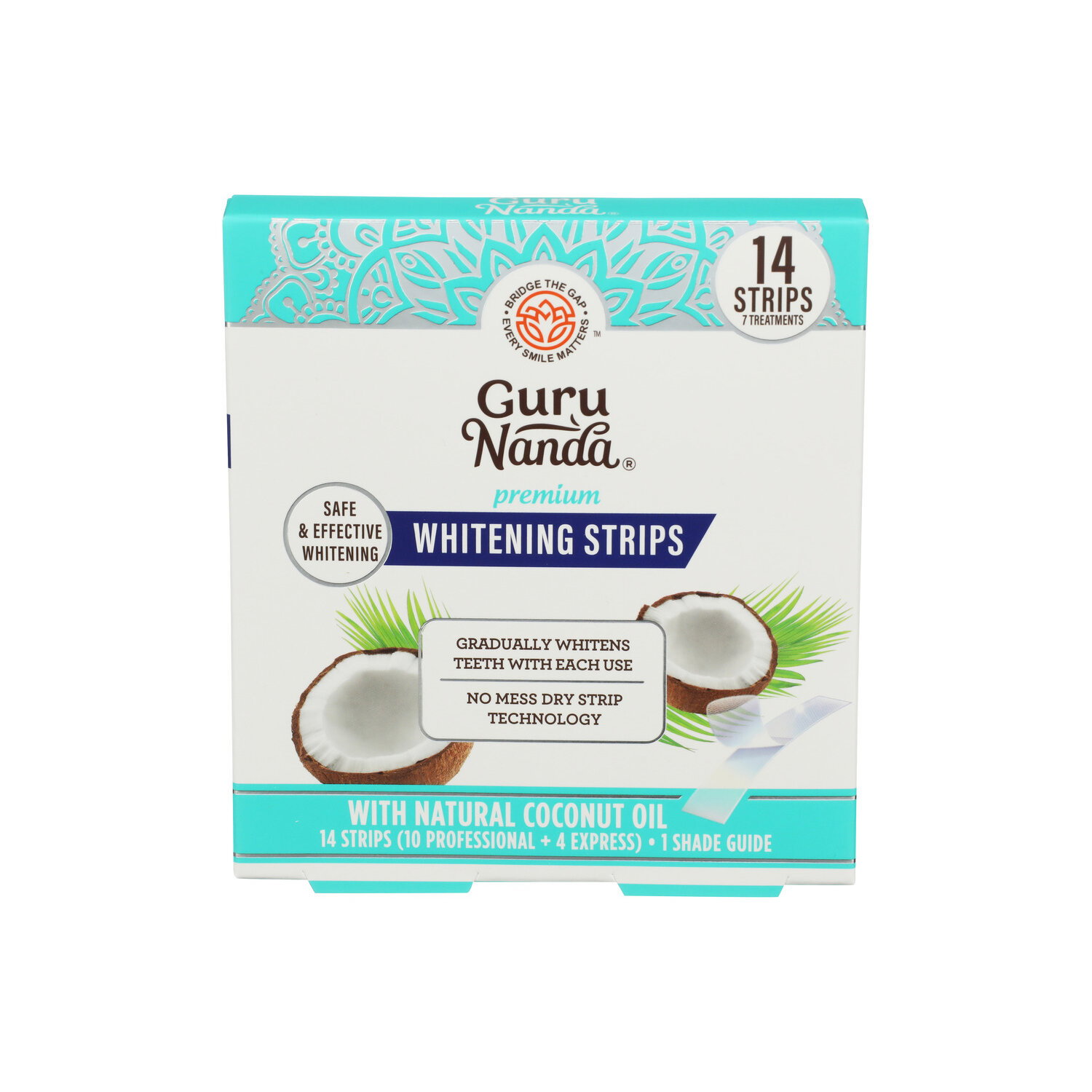 Gurunanda Teeth Whitening Strips - 1 Each Image 1 of 3