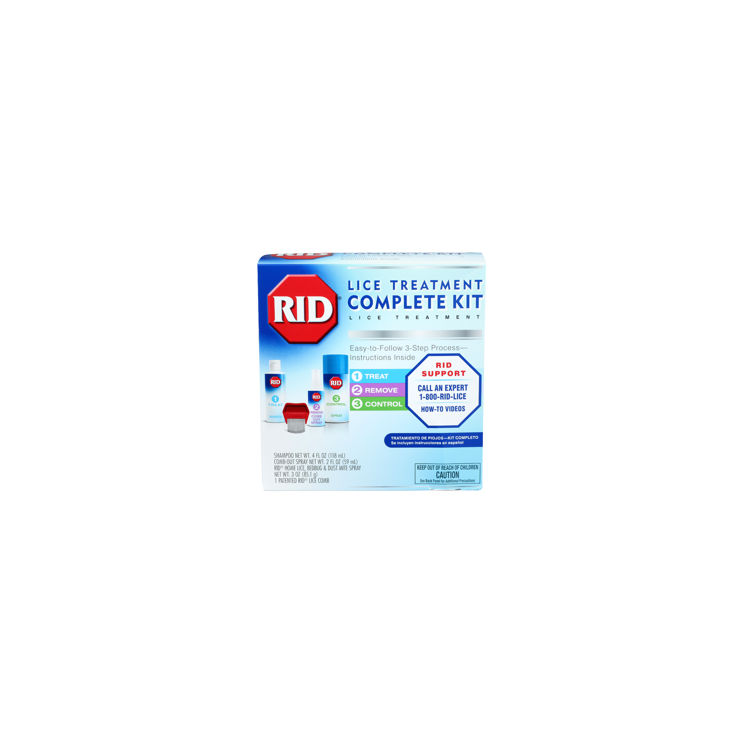 Rid Lice Treatment Complete Kit - 9 Fluid Ounce Image 1 of 2