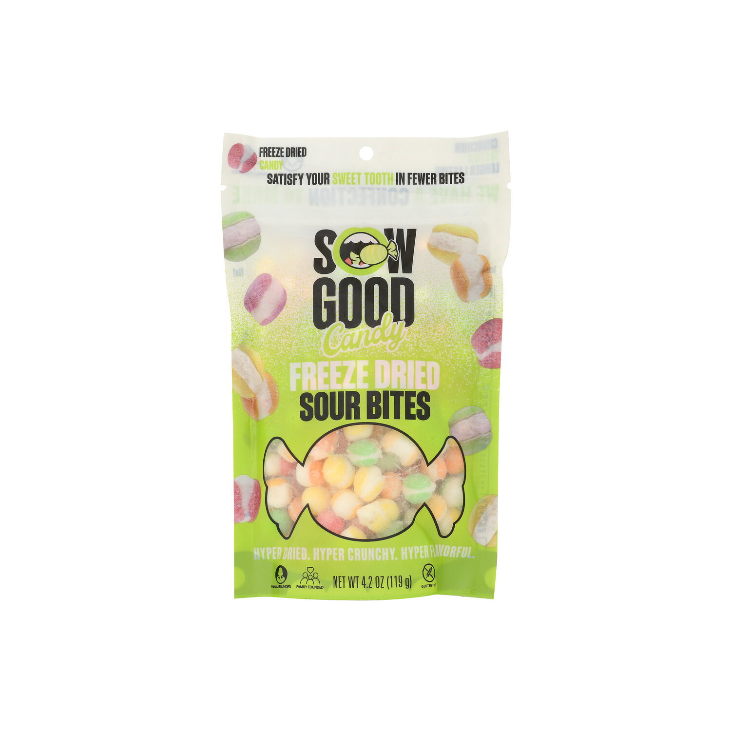 SOW GOOD Sour Bites Freeze Dried Candy - 4.2 Ounce Image 1 of 2