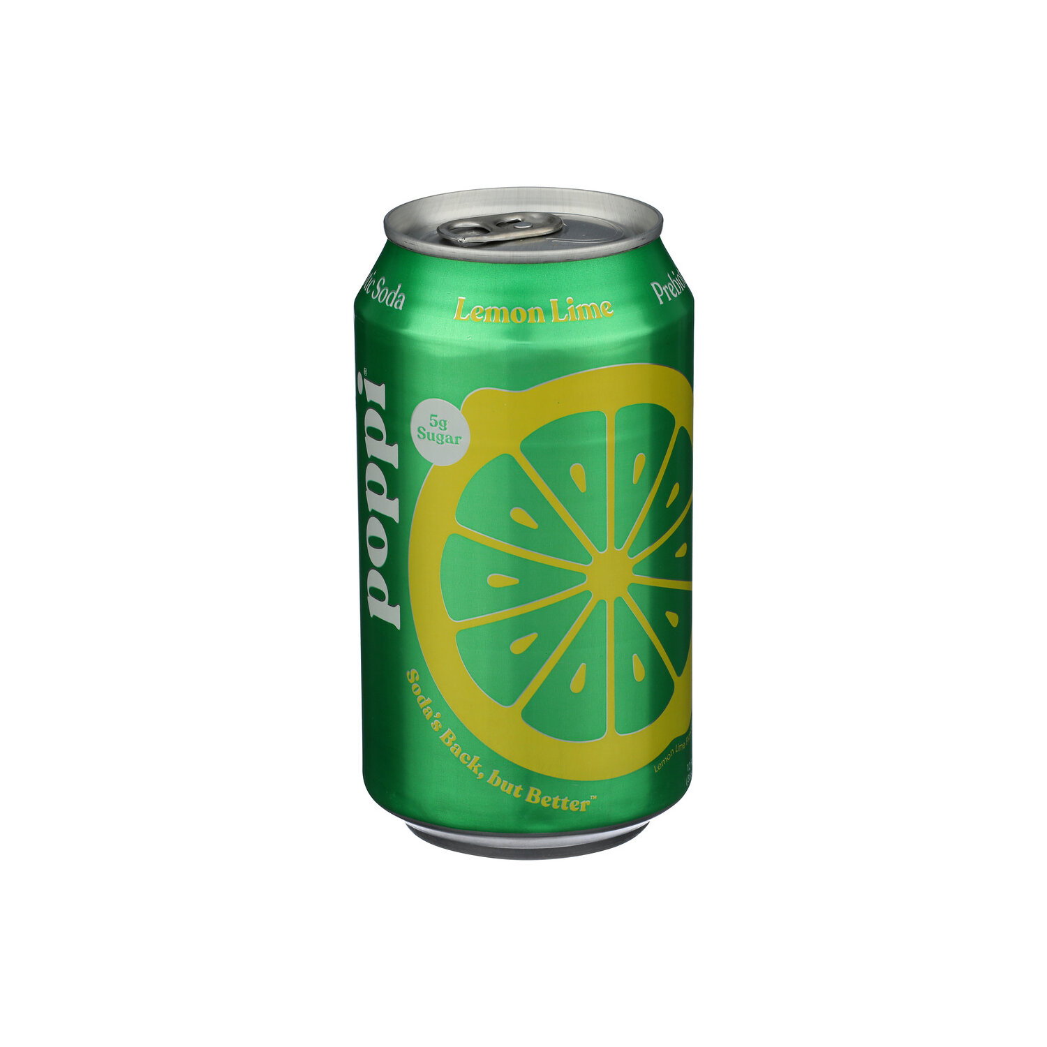 Poppi Lemon Lime Prebiotic Soda - 12 Fluid Ounce - FRESH by