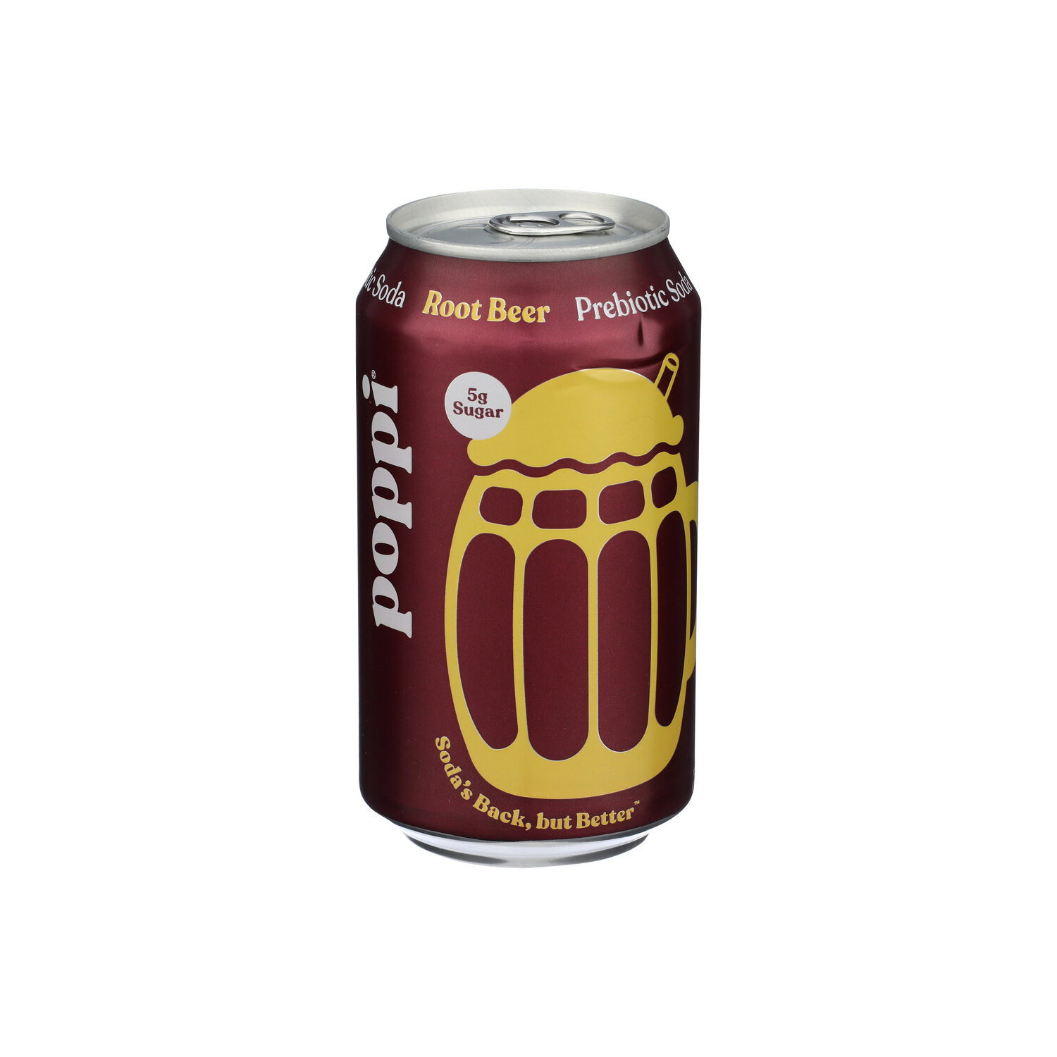 Poppi Root Beer Prebiotic Soda - 12 Fluid Ounce Image 1 of 4
