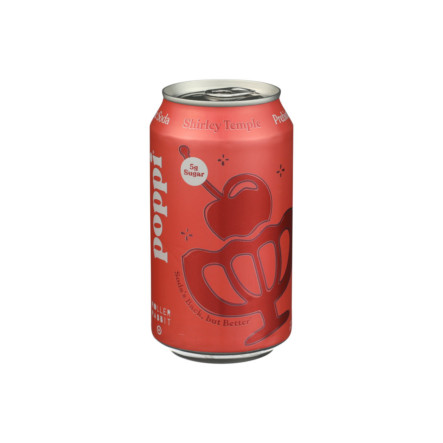 Poppi Shirley Temple Prebiotic Soda - 12 Fluid Ounce Image 1 of 4