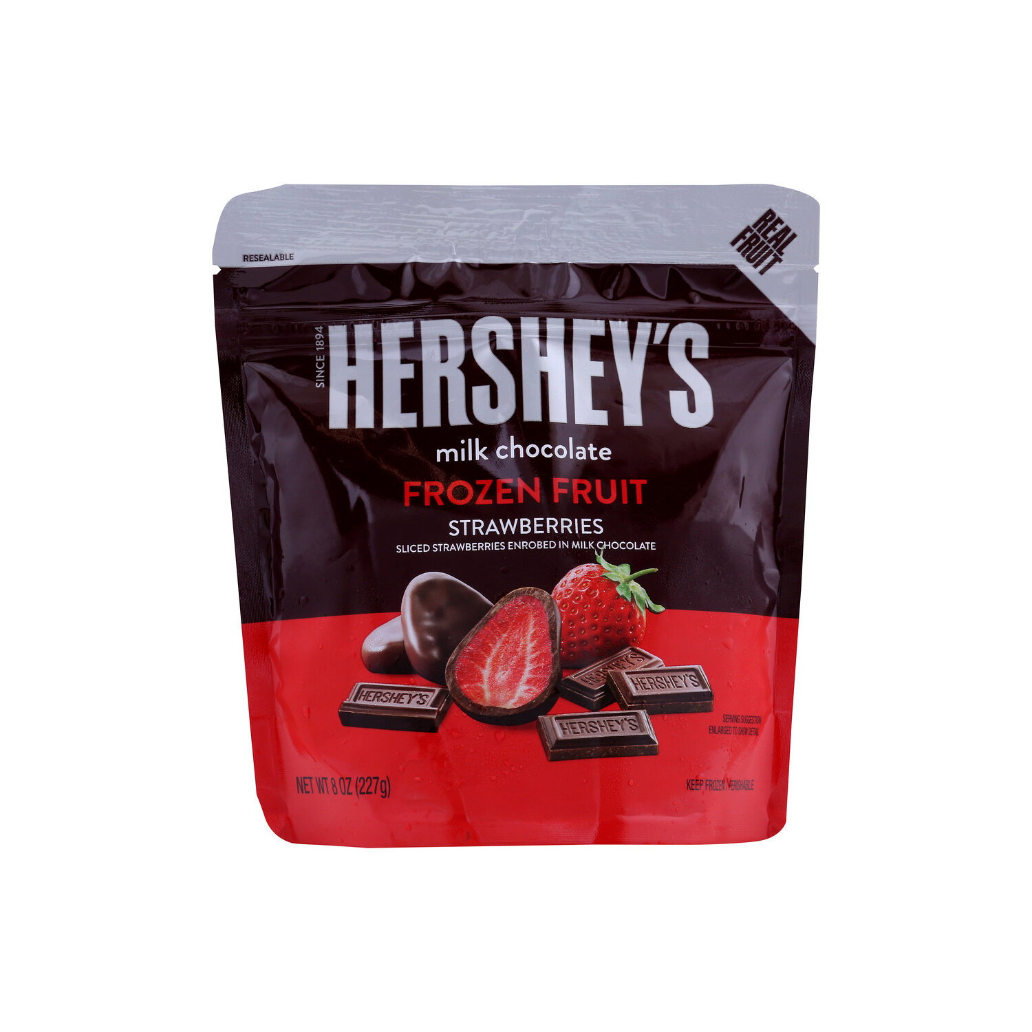 Hershey's Herseys Milk Choc Strawberries - 8 Ounce - Brookshire's