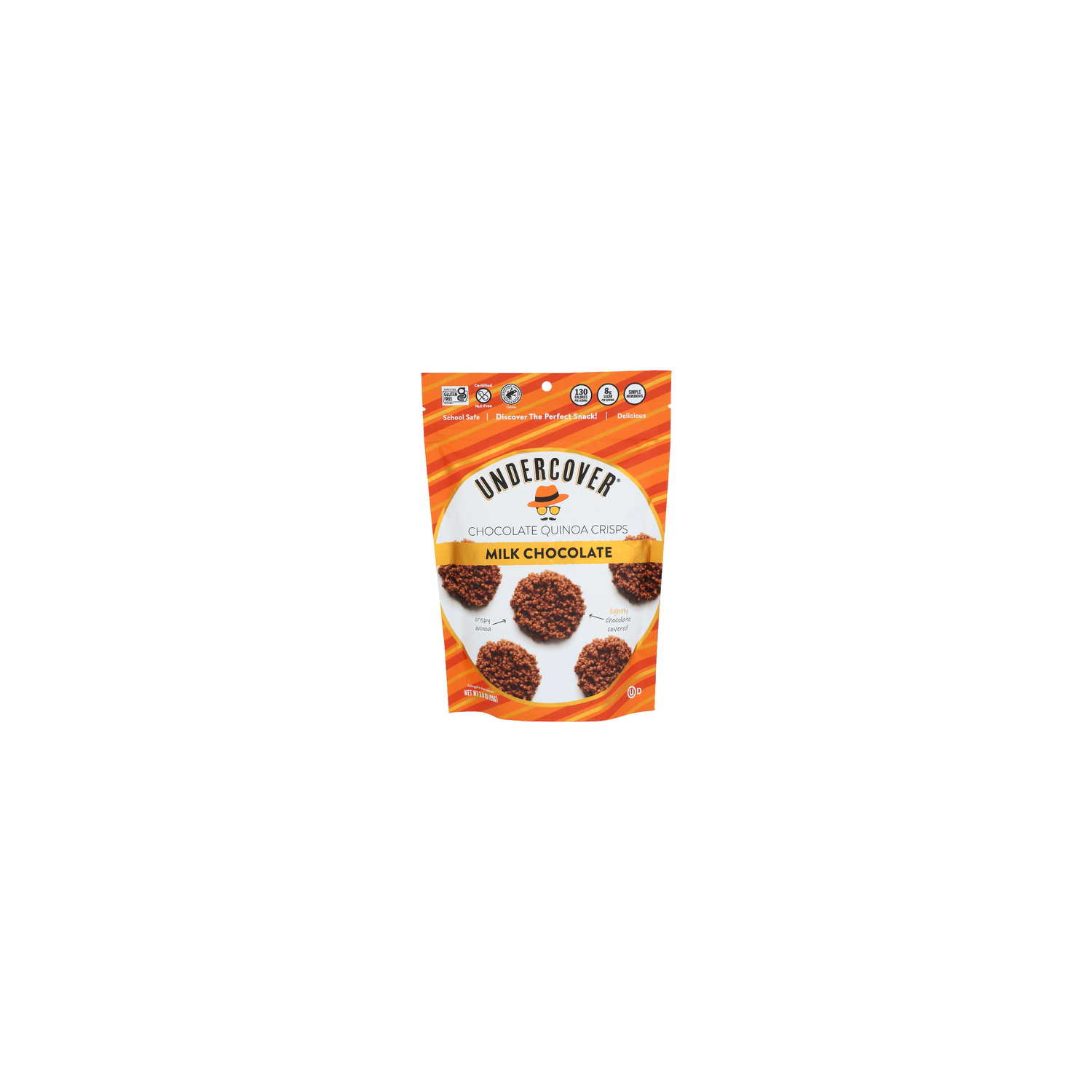 Undercover Milk Chocolate Quinoa Crisp - 3 Ounce Image 1 of 4
