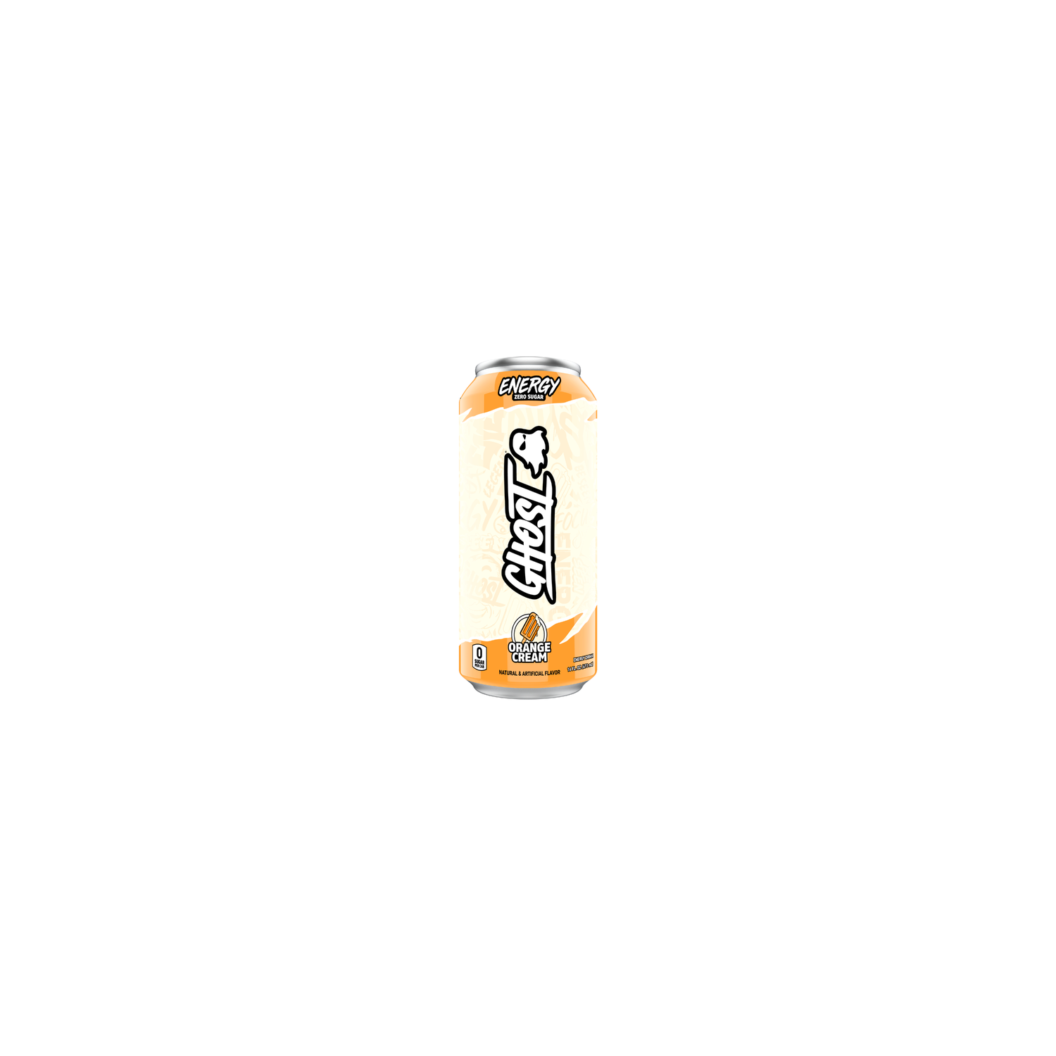 Ghost Zero Sugar Energy Drink Orange Cream - 16 Fluid Ounce Image 1 of 3
