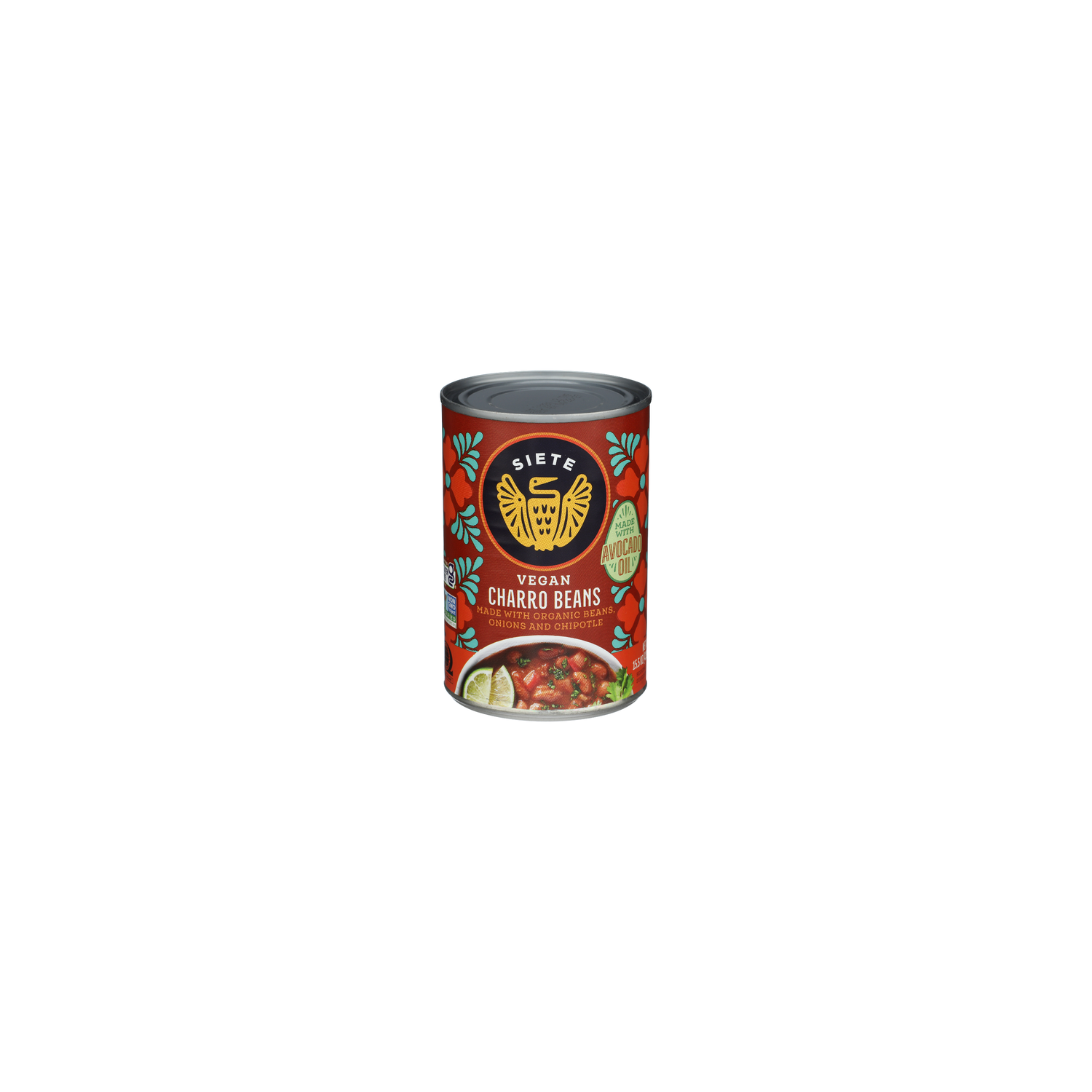 SIETE Vegan Charro Beans - 15.5 Ounce Image 1 of 4