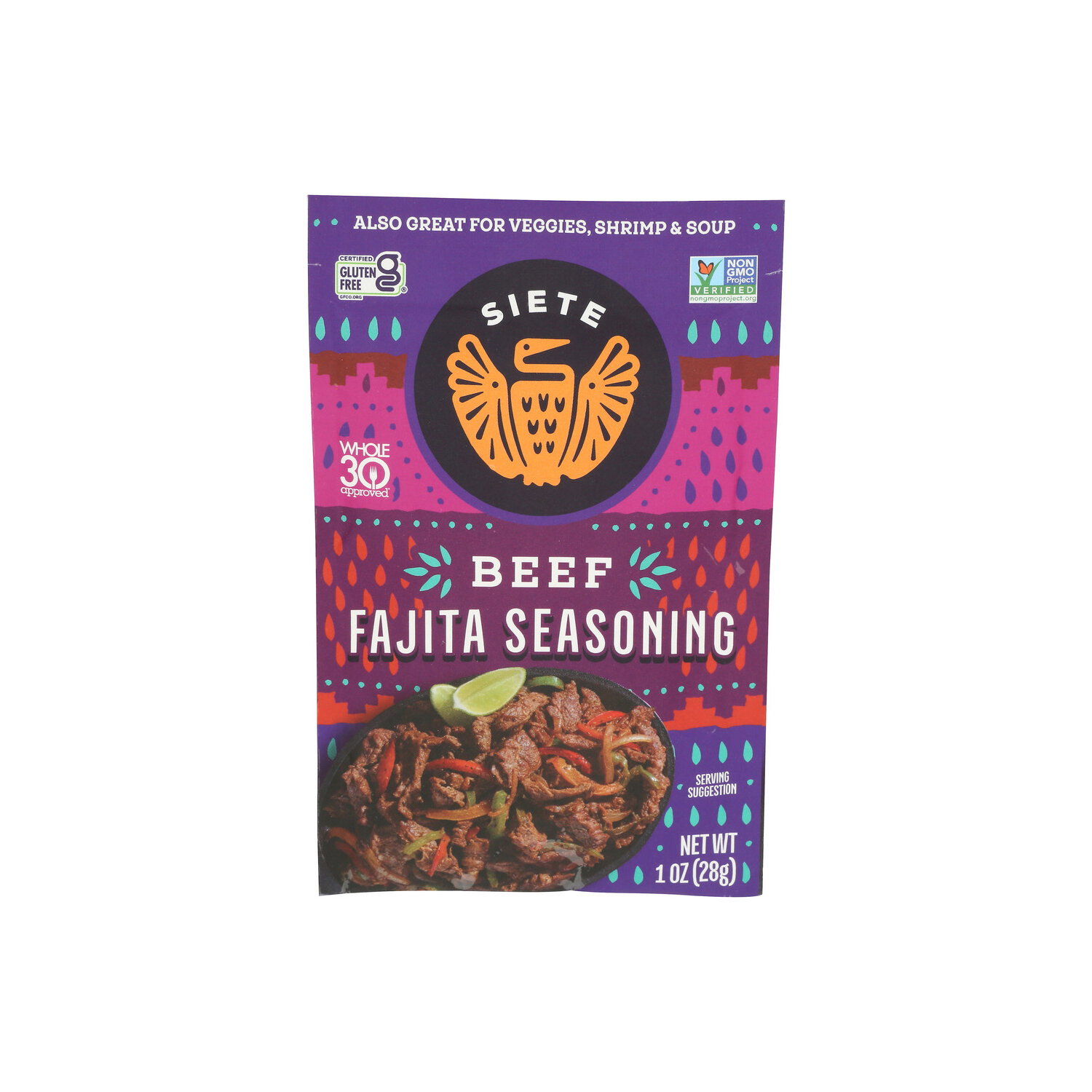 Siete Beef Fajita Seasoning - 1 Ounce Image 1 of 4