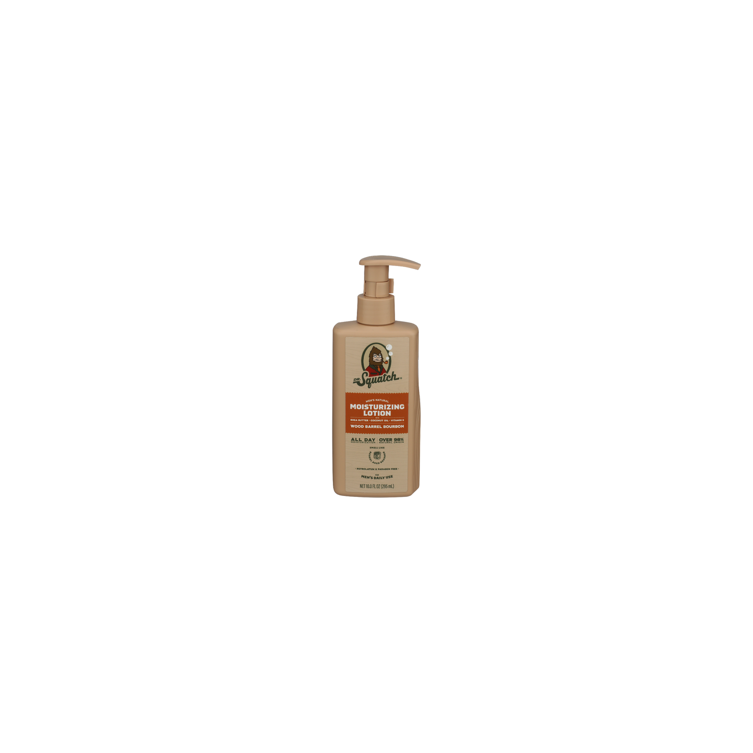 DR. Squatch Wood Barrel Bourbon Liquid Body Lotion - 10 Fluid Ounce Image 1 of 3