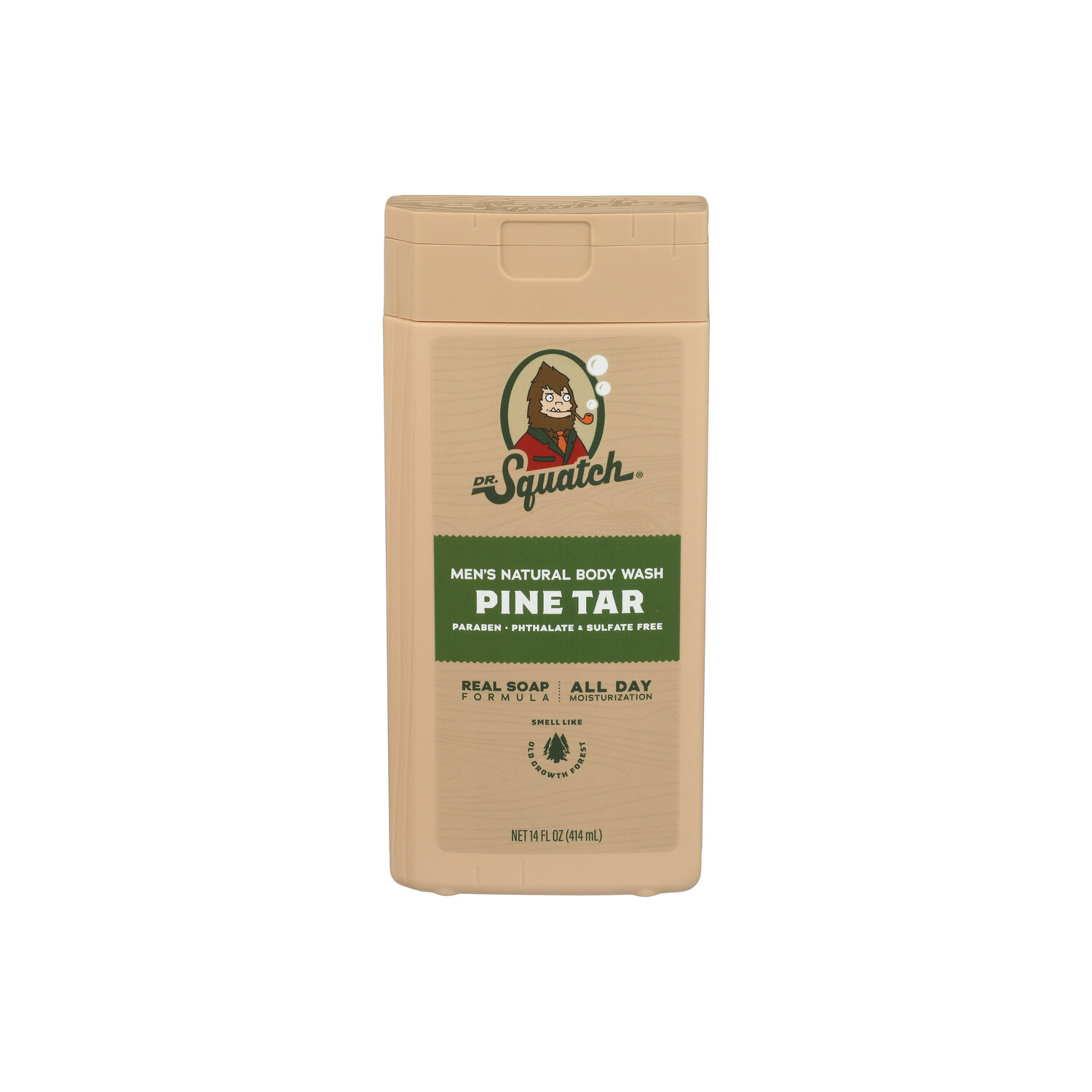 Dr. Squatch Pine Tar Natural Body Wash - 14 Fluid Ounce Image 1 of 3