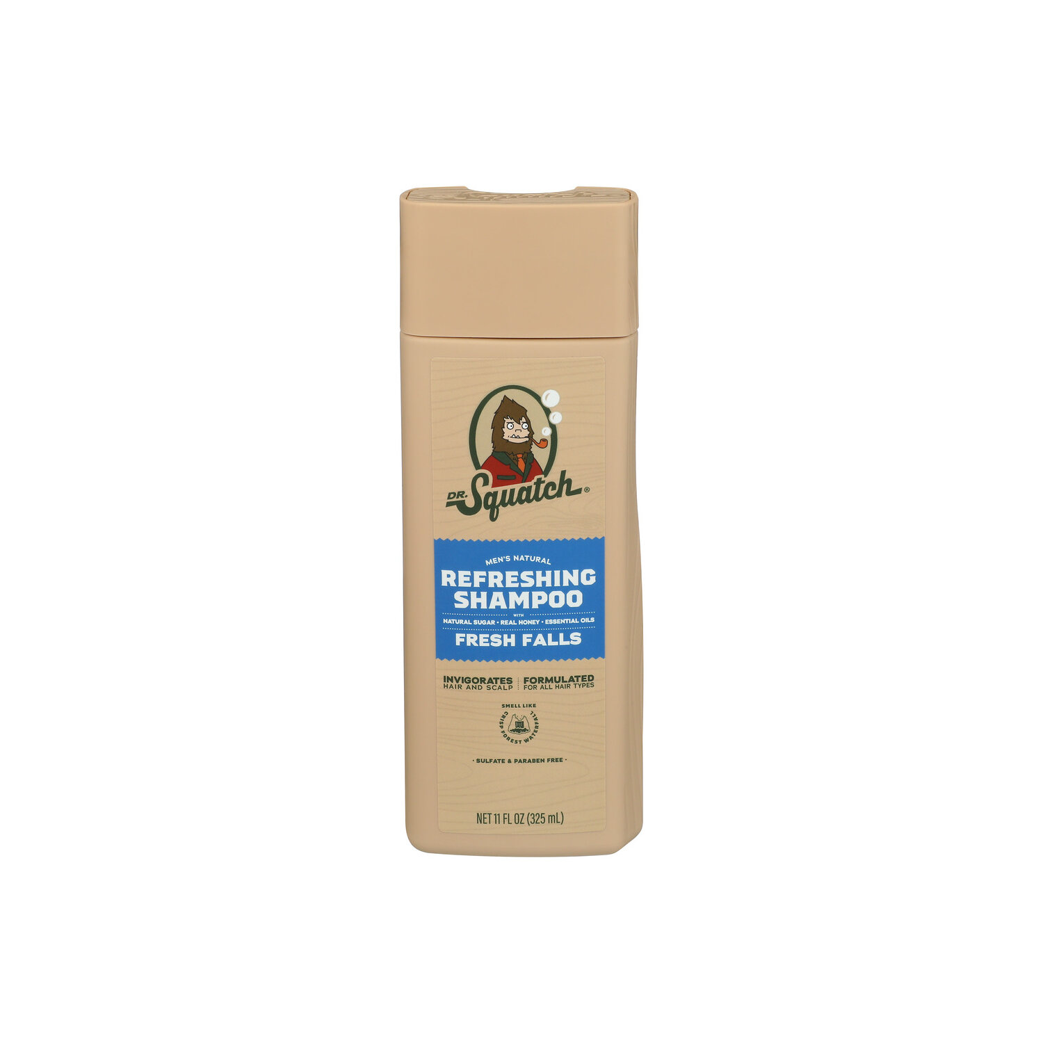 DR. Squatch Shea Butter, Avocado Oil, Menthol Shampoo Fresh Falls