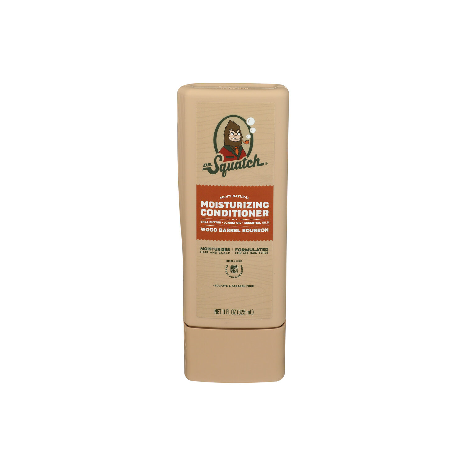 DR. Squatch Arrowroot, Charcoal Conditioner Wood Barrel Bourbon 4 Case Pack - 11 Fluid Ounce Image 1 of 3