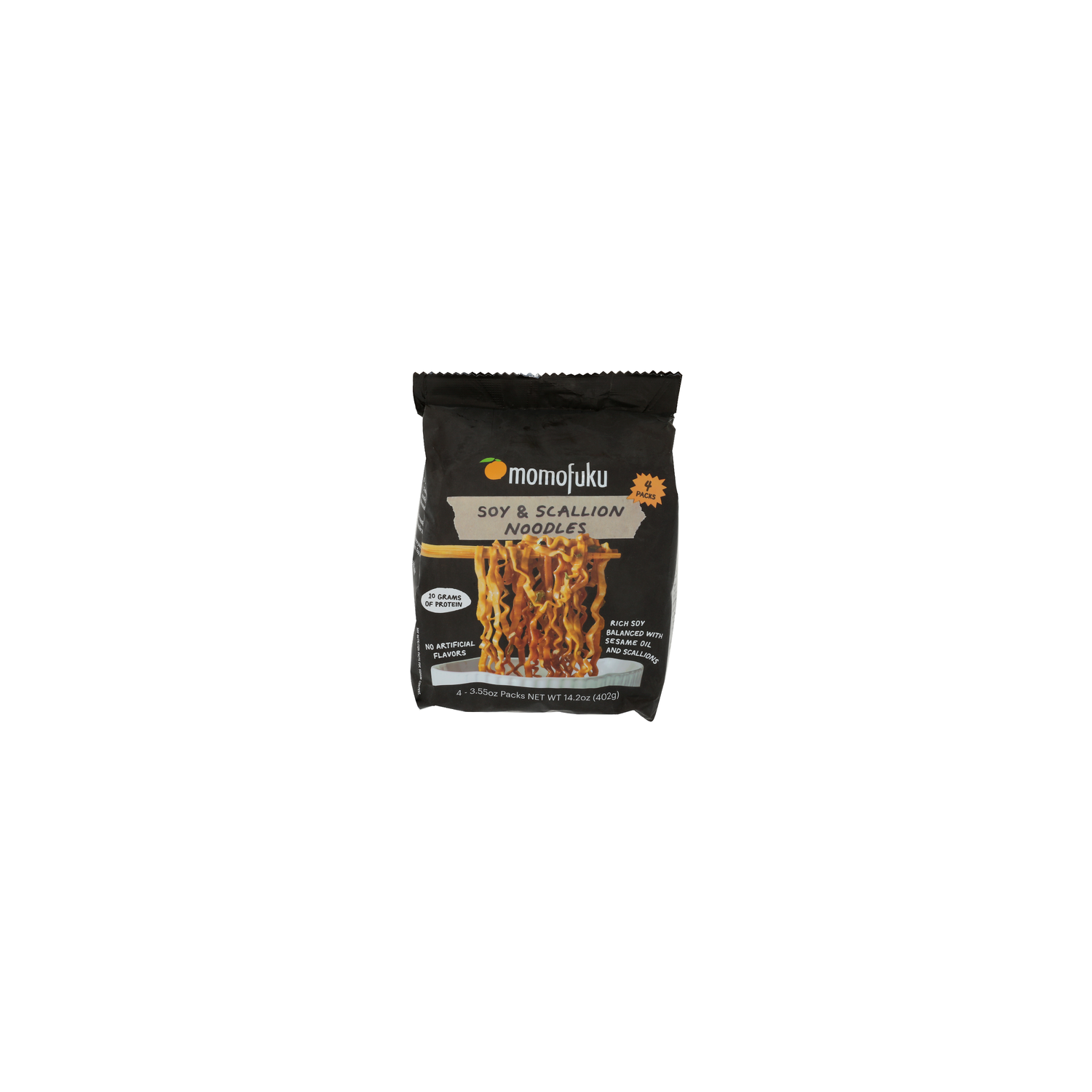 Momofuku Soy & Scallion Noodles - 3.55 Ounce - 4 Count Image 1 of 3
