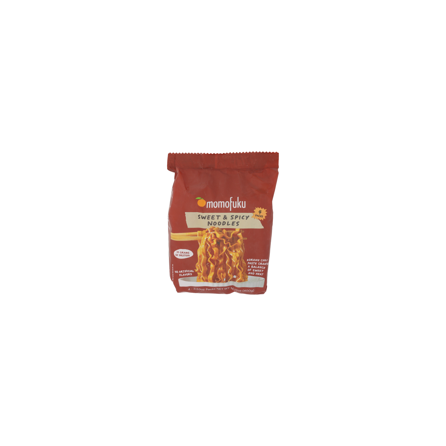 Momofuku Sweet & Spicy Noodles - 3.53 Ounce - 4 Count Image 1 of 3
