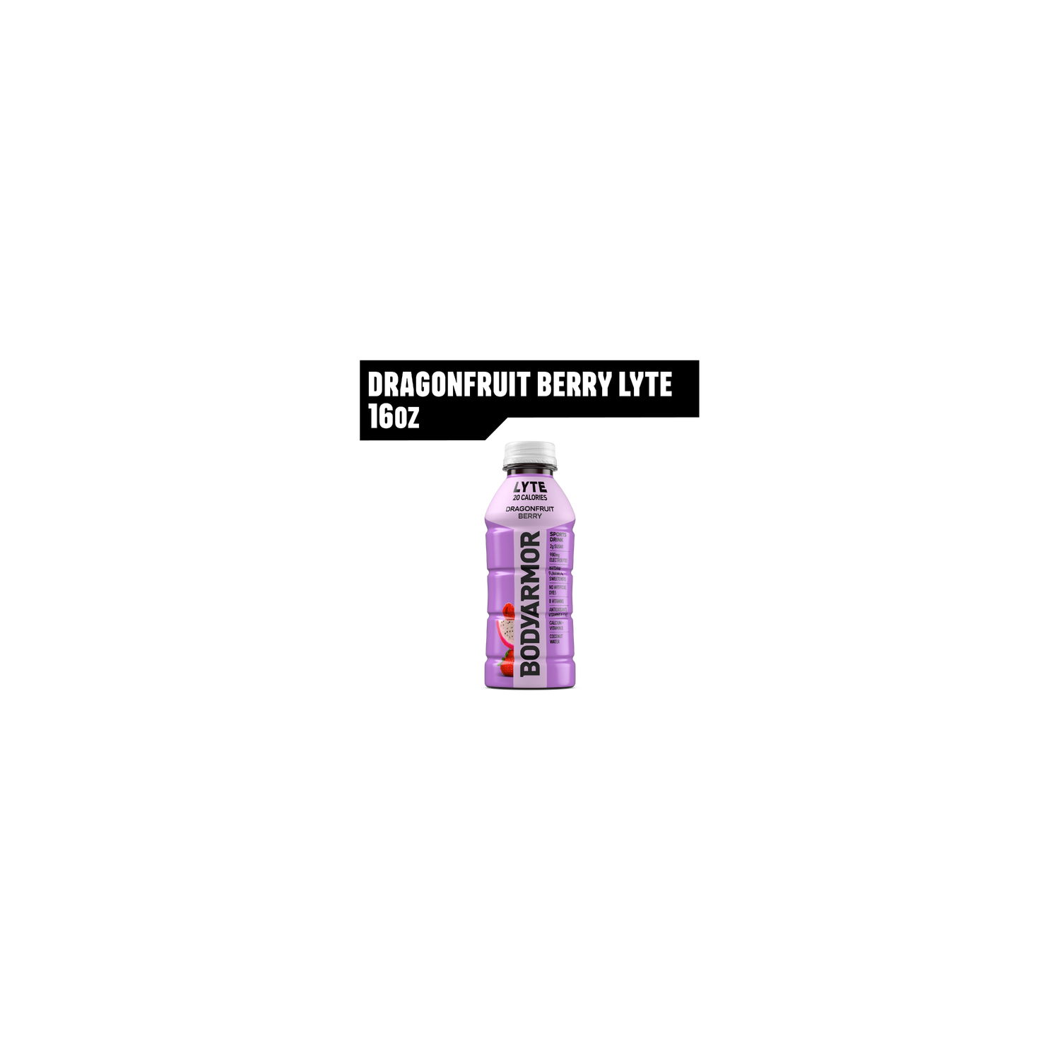 Bodyarmor Dragonfruit Berry Sports Drink Bottle - 16 Fluid Ounce Image 1 of 4