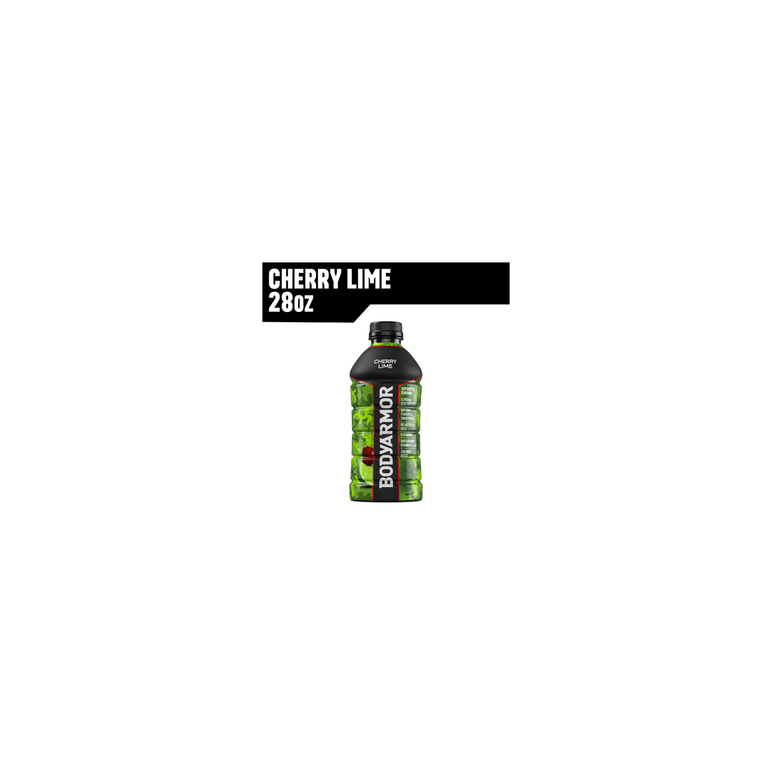 Bodyarmor Cherry Lime Sports Drink Bottle - 28 Fluid Ounce Image 1 of 4