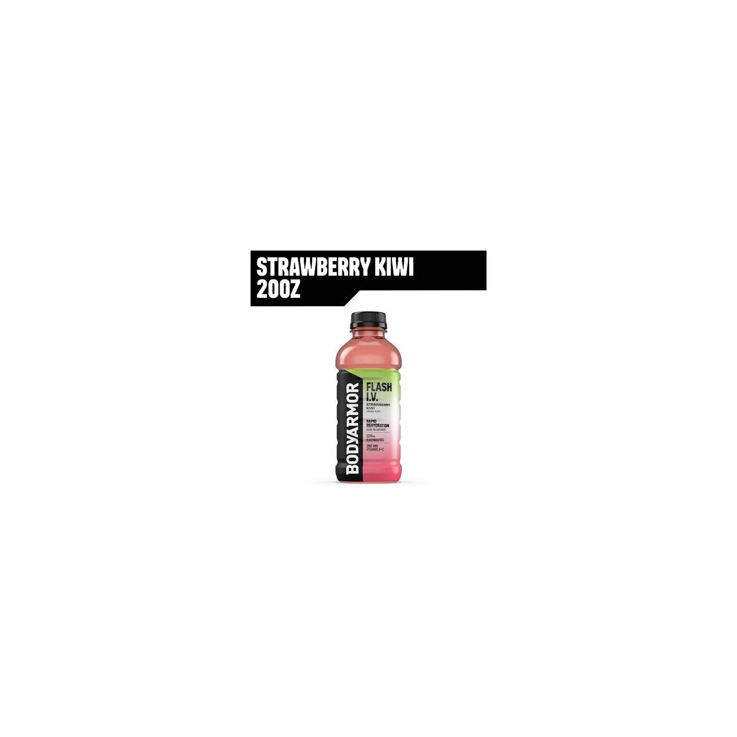 Bodyarmor Strawberry Kiwi Still Isotonic Sports Drink Bottle - 20 Fluid Ounce Image 1 of 4