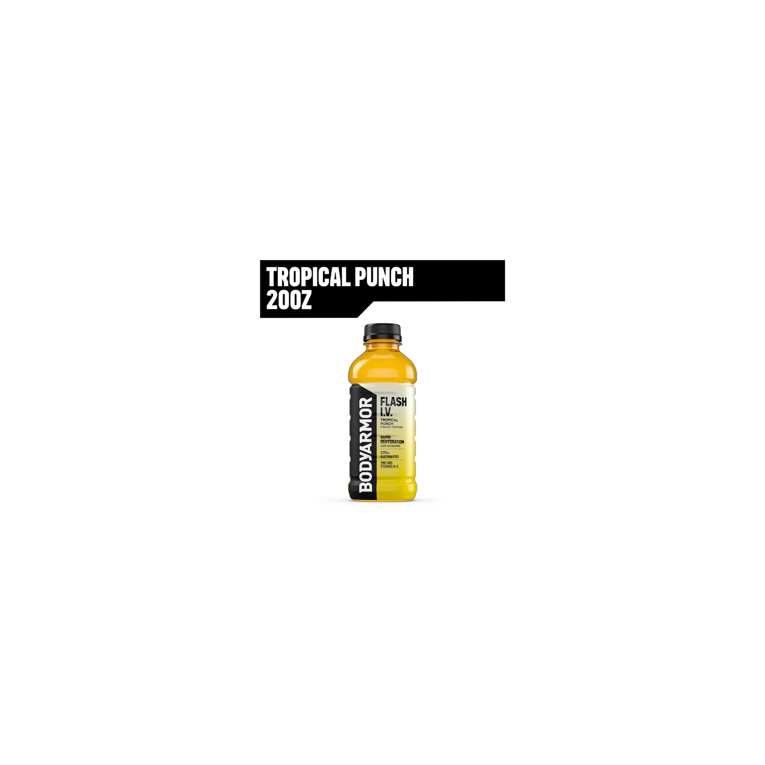 Bodyarmor Tropical Punch Still Isotonic Sports Drink Bottle - 20 Fluid Ounce Image 1 of 4