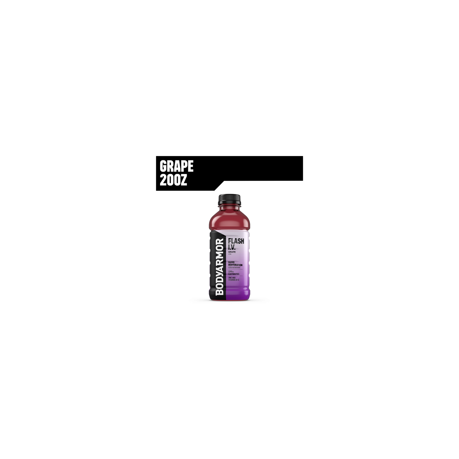 Bodyarmor Grape Still Isotonic Sports Drink Bottle - 20 Fluid Ounce Image 1 of 4