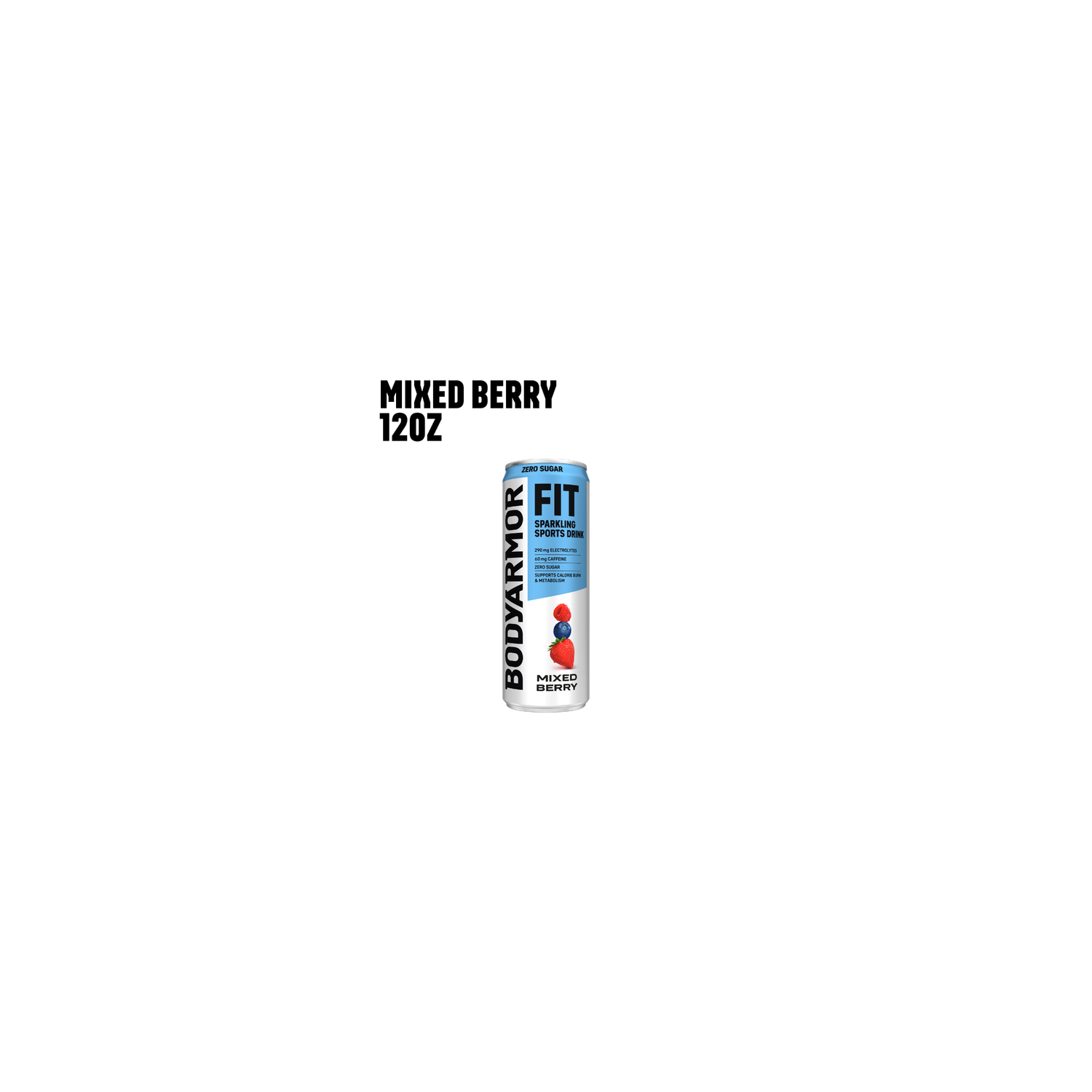 Bodyarmor Mixed Berry Sports Drink Can - 12 Fluid Ounce Image 1 of 4
