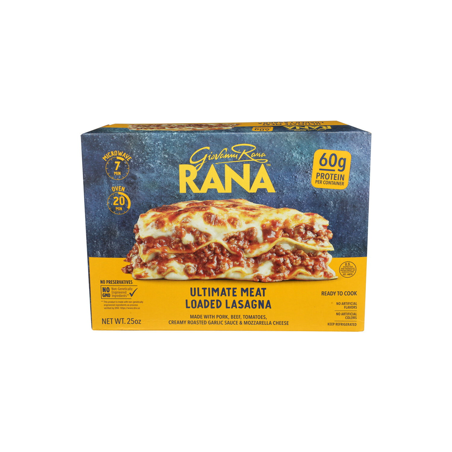 Giovanni Rana Ultimate Meat Loaded Lasagna - 25 Ounce Image 1 of 4