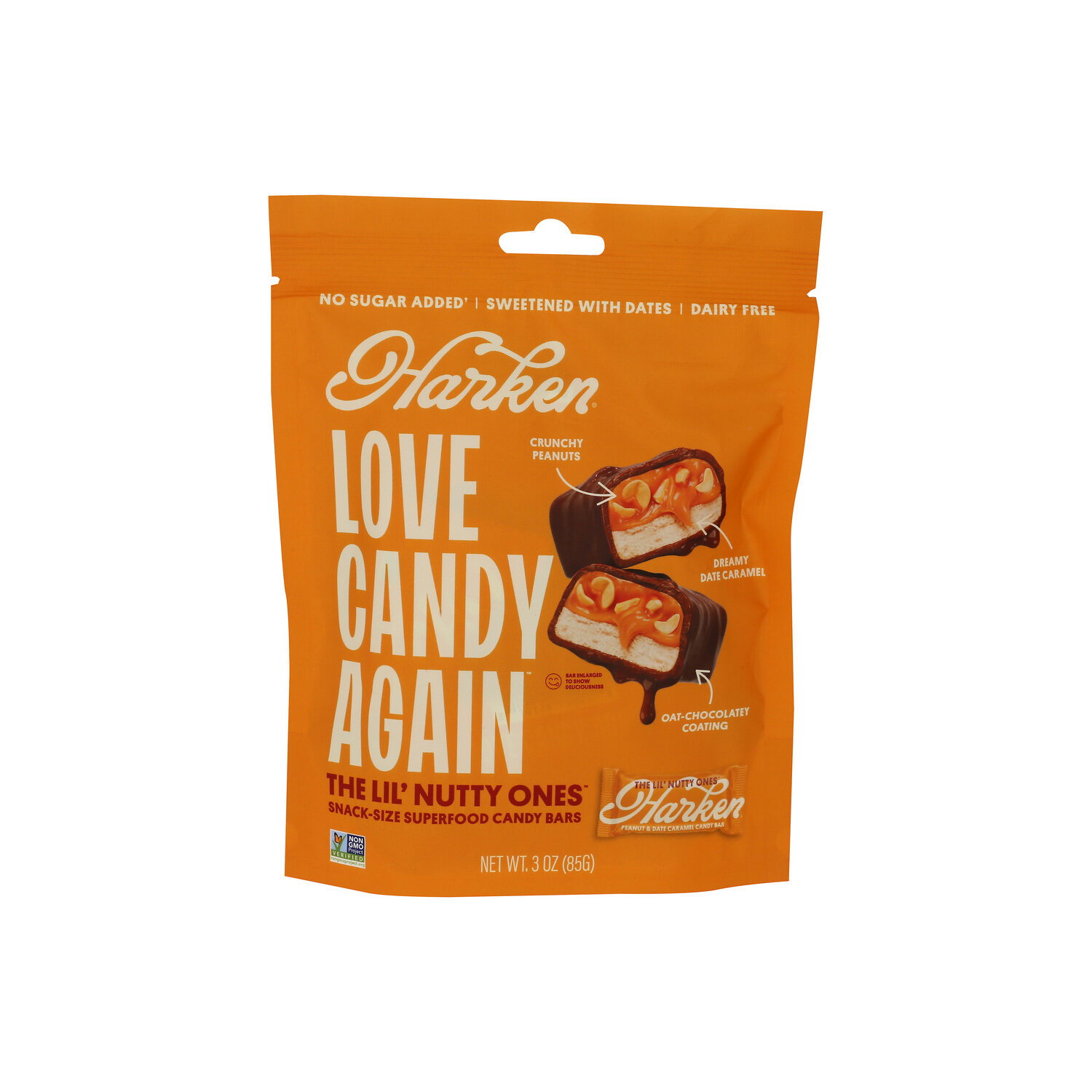 Harken , The Lil' Nutty Ones Candy Bars - 0.6 Ounce - 5 Count Image 1 of 3