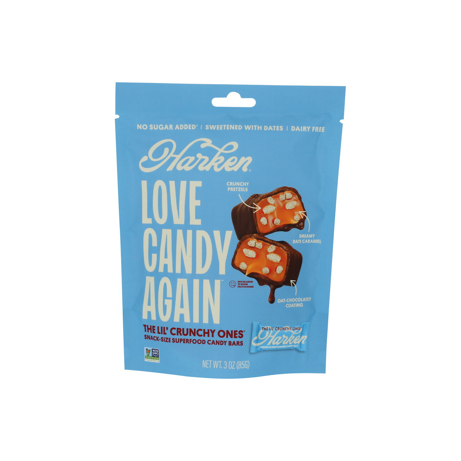 Harken , The Lil' Crunchy Ones Candy Bars - 0.6 Ounce - 5 Count Image 1 of 3