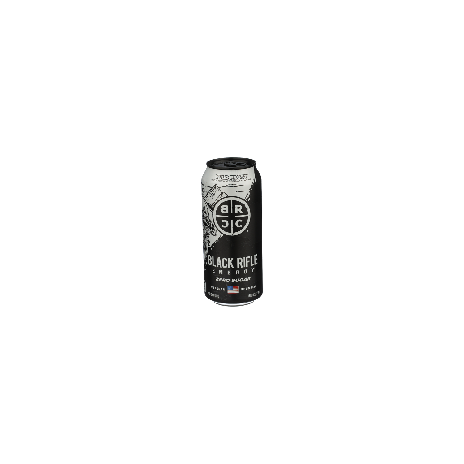 Black Rifle Coffee Company Citrus Carbonated Caffine Energy Zero Sugar Drink, Wild Frost - 16 Fluid Ounce Image 1 of 4