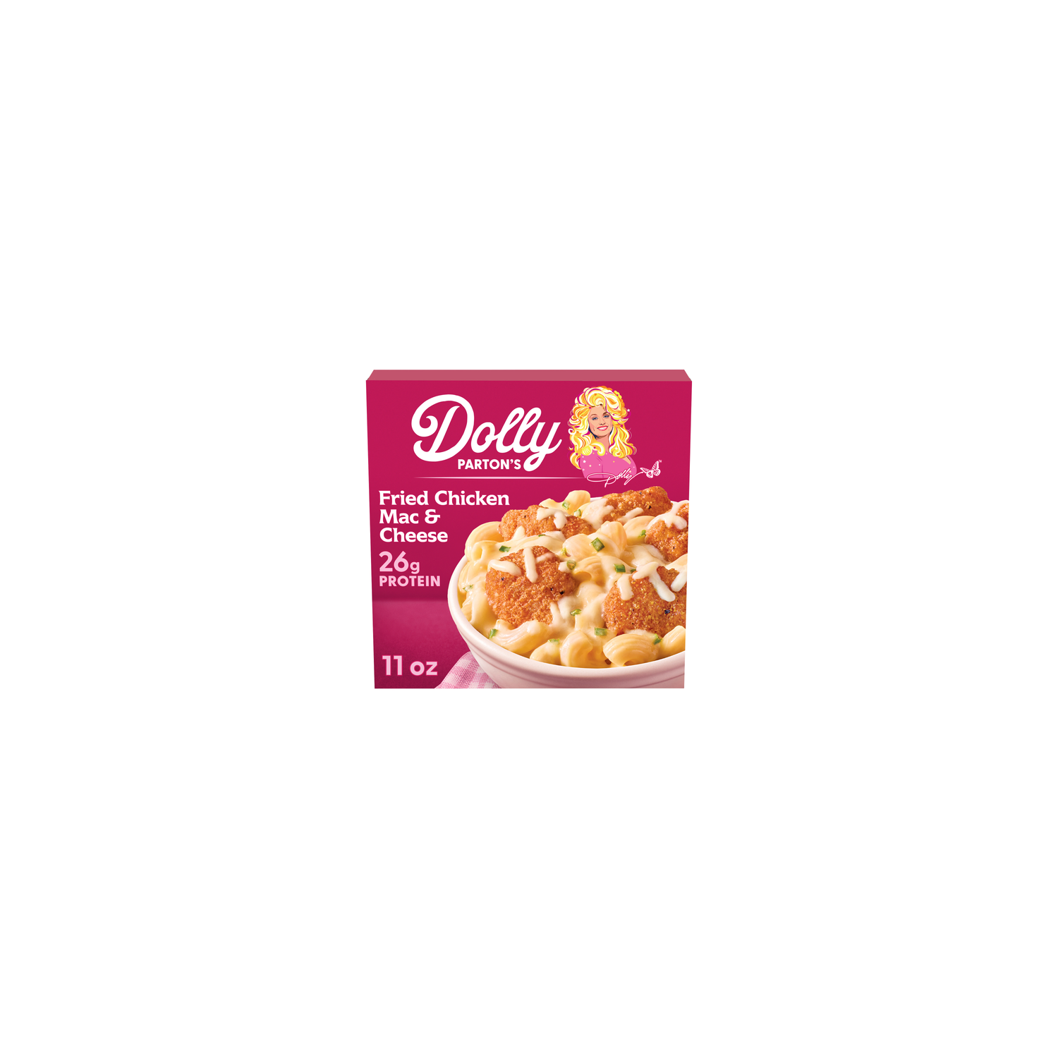 Dolly Parton Fried Chicken Mac & Cheese Frozen Meal - 11 Ounce Image 1 of 4