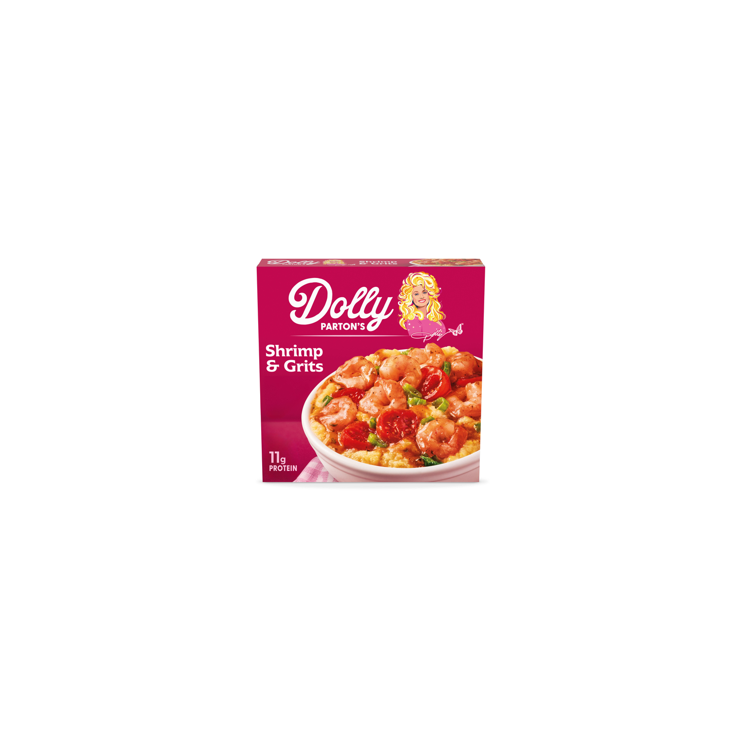 Dolly Parton Shrimp & Grits, Cheese, Tomatoes, Scallions, Sauce - 11 Ounce Image 1 of 4