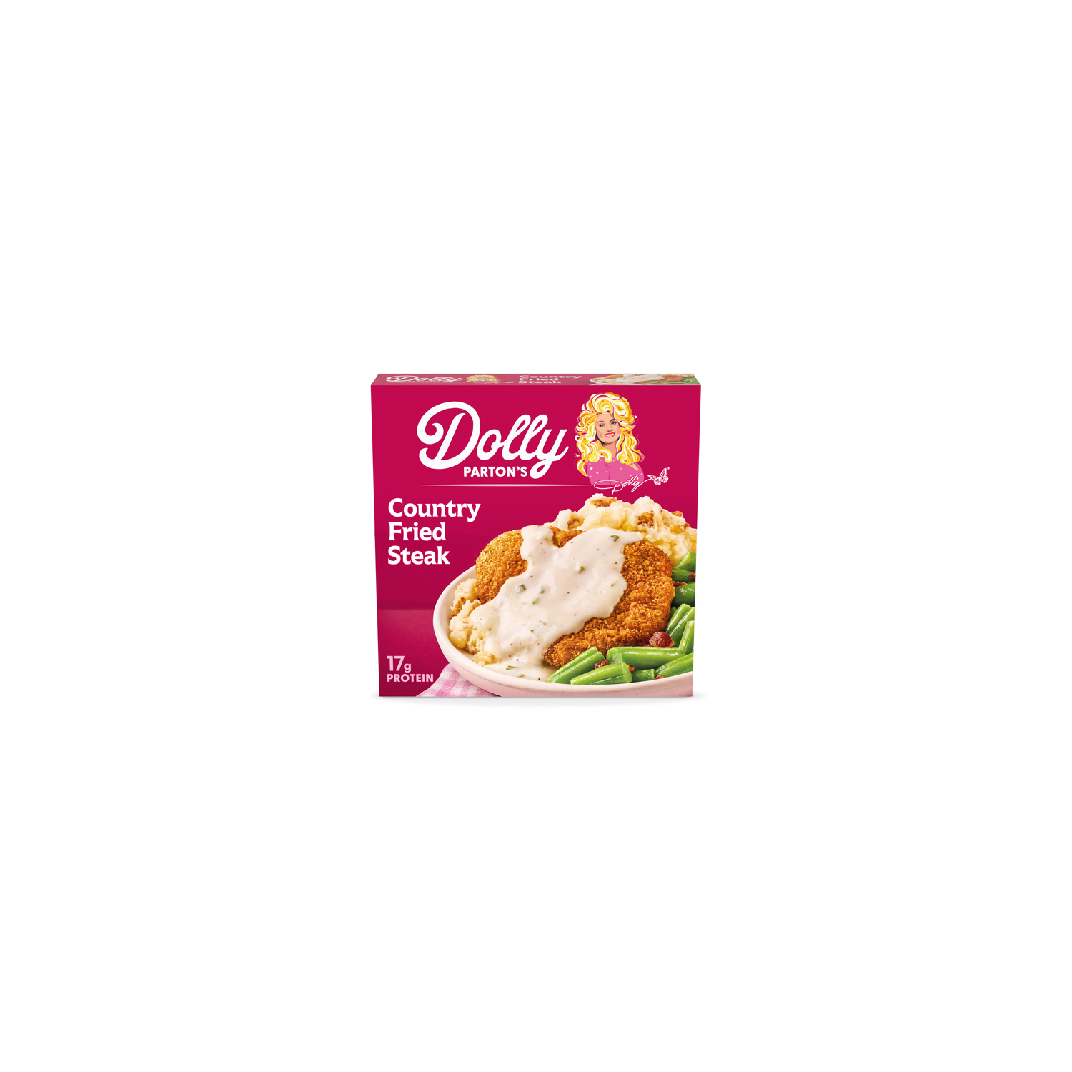Dolly Parton Country Fried Steak, Mashed Potatoes, Green Beans - 12 Ounce Image 1 of 4