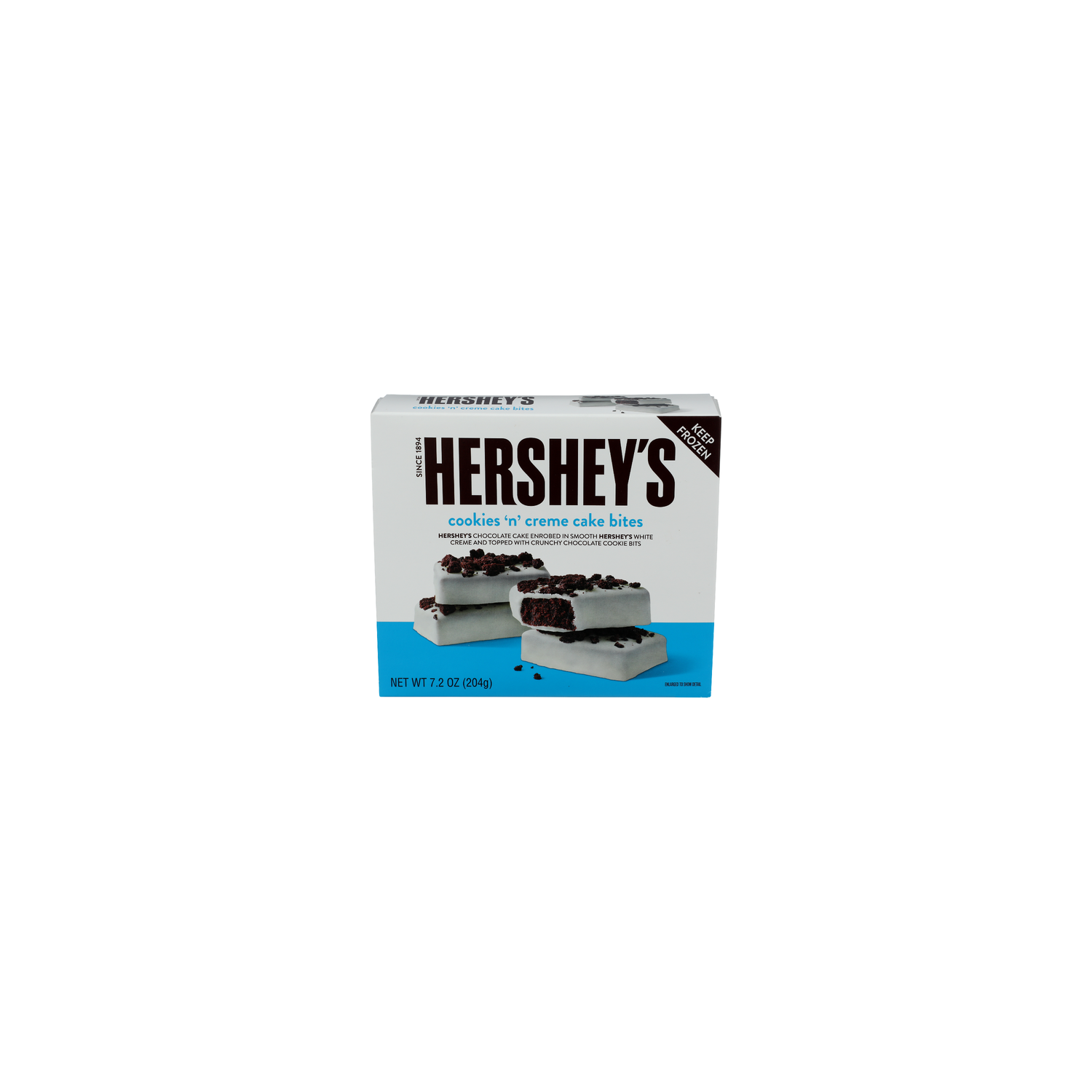 HERSHEY's Cookies 'n' Crème Enrobed Cake Bites - 7.2 Ounce Image 1 of 4