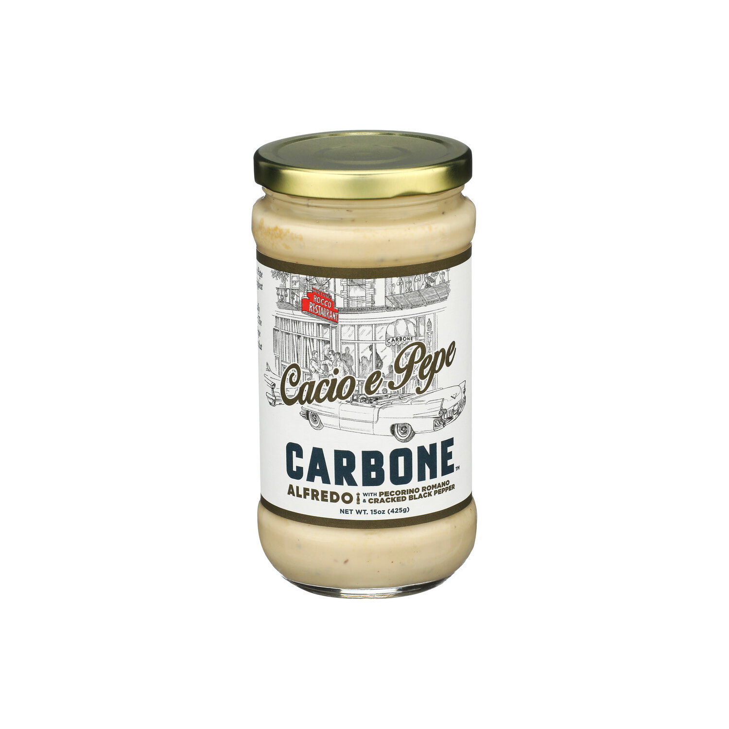 Carbone Cacio E Pepe Alfredo Sauce - 15 Ounce Image 1 of 4