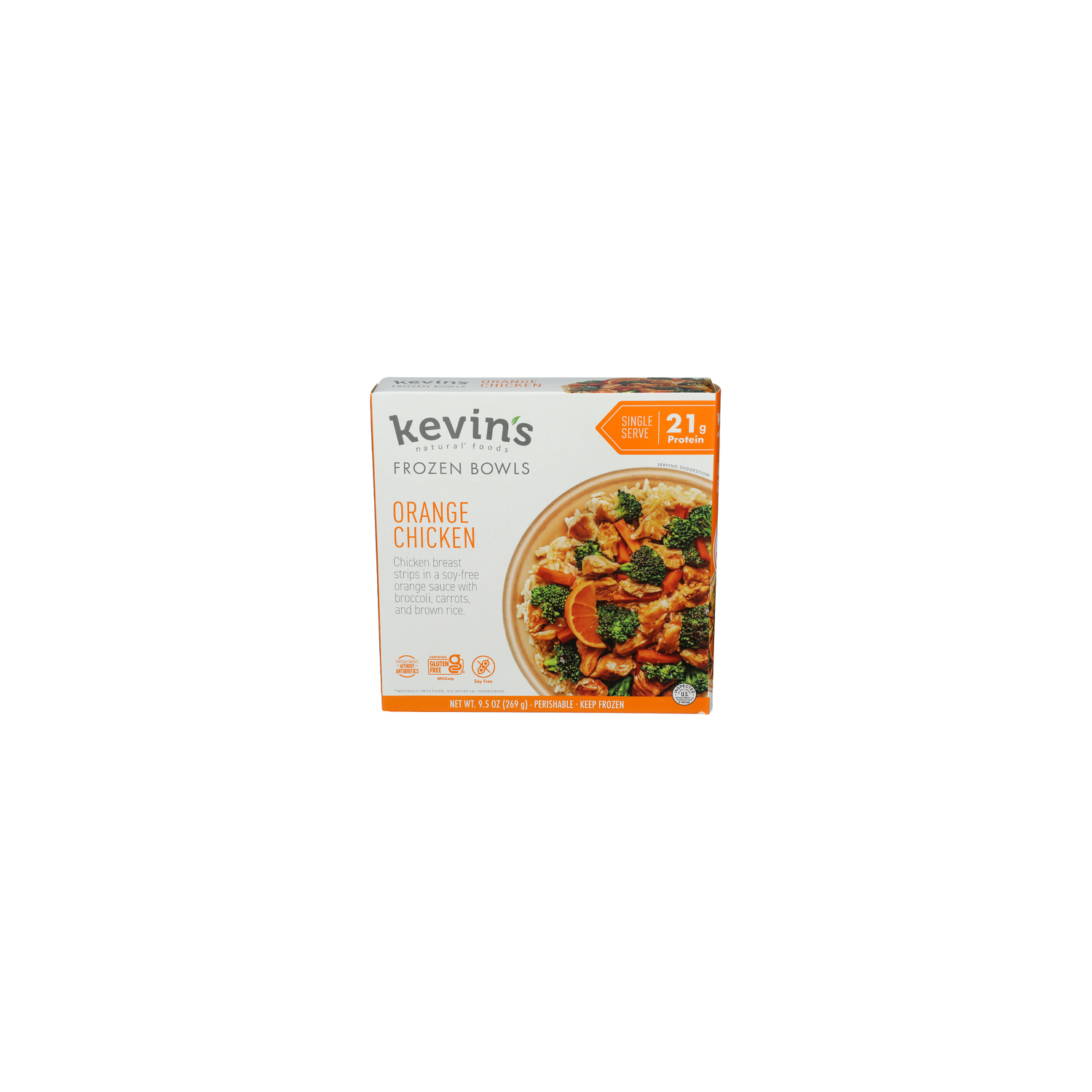 kevin's natural foods Gluten Free Orange Chicken Bowl - 9.5 Ounce Image 1 of 4