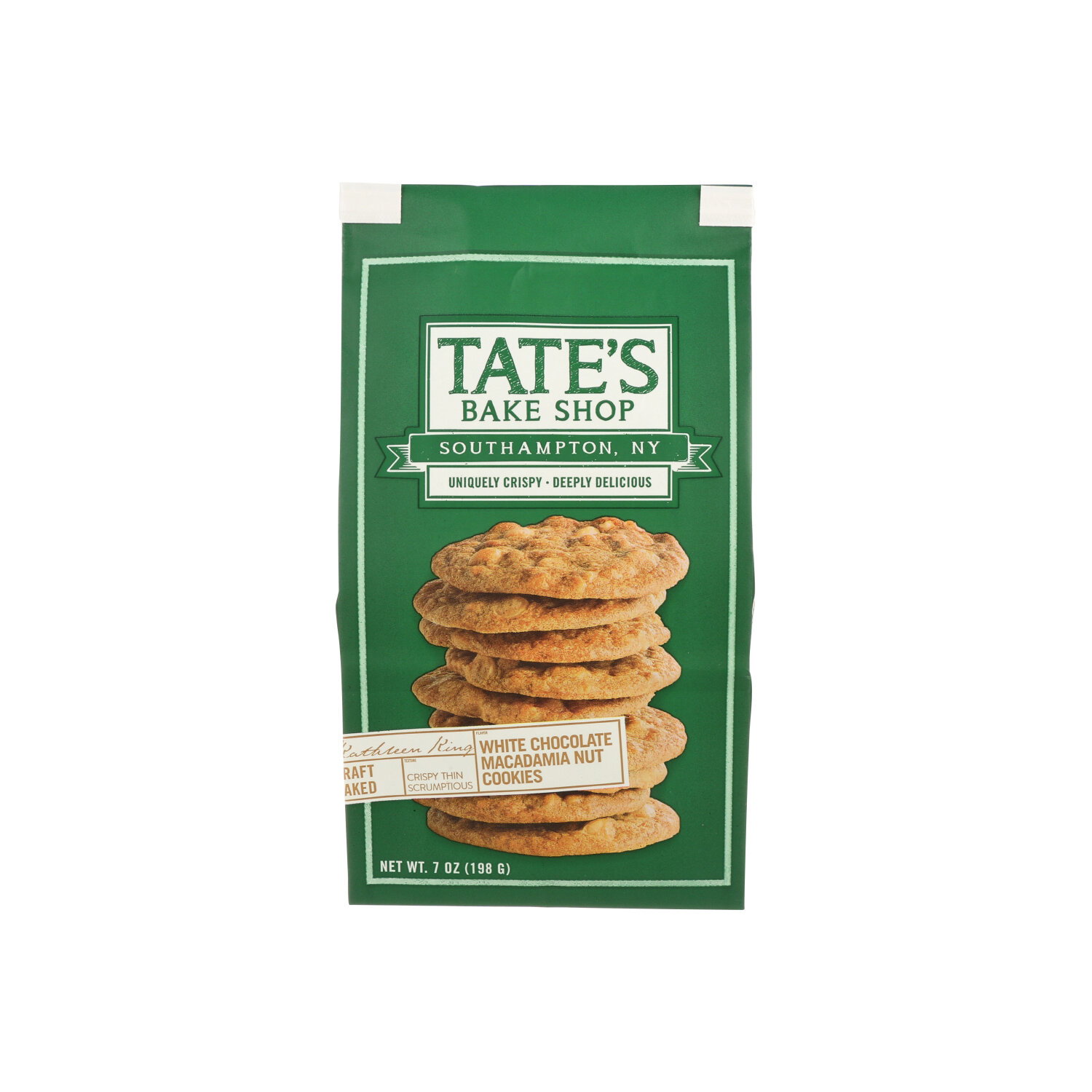 TATE's Bake Shop Cookies White Chocolate Macadamia Nut - 7 Ounce Image 1 of 2