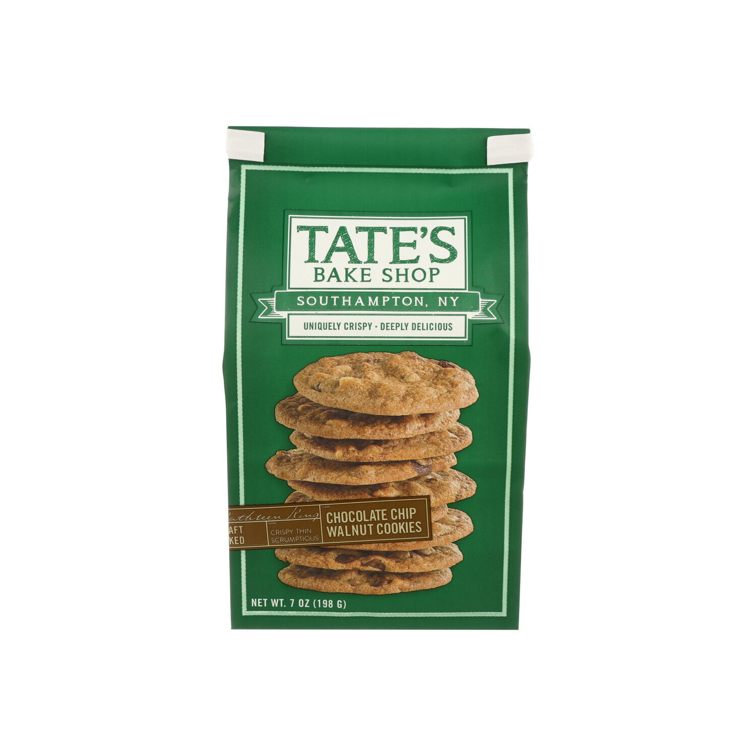 TATE's Bake Shop Cookies Chocolate Chip Walnut - 7 Ounce Image 1 of 2