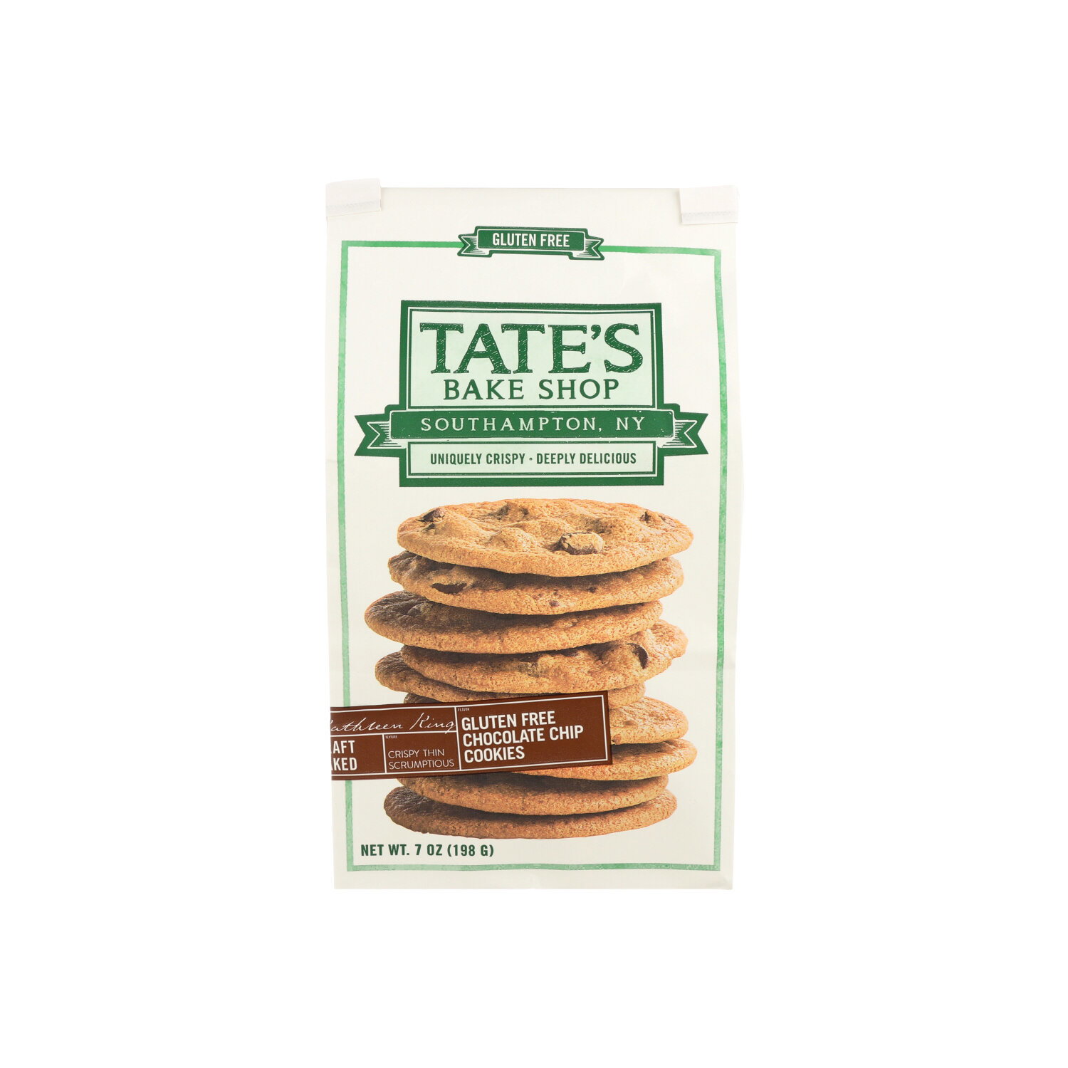 TATE's Bake Shop Cookies Gluten Free Chocolate Chip - 7 Ounce Image 1 of 2