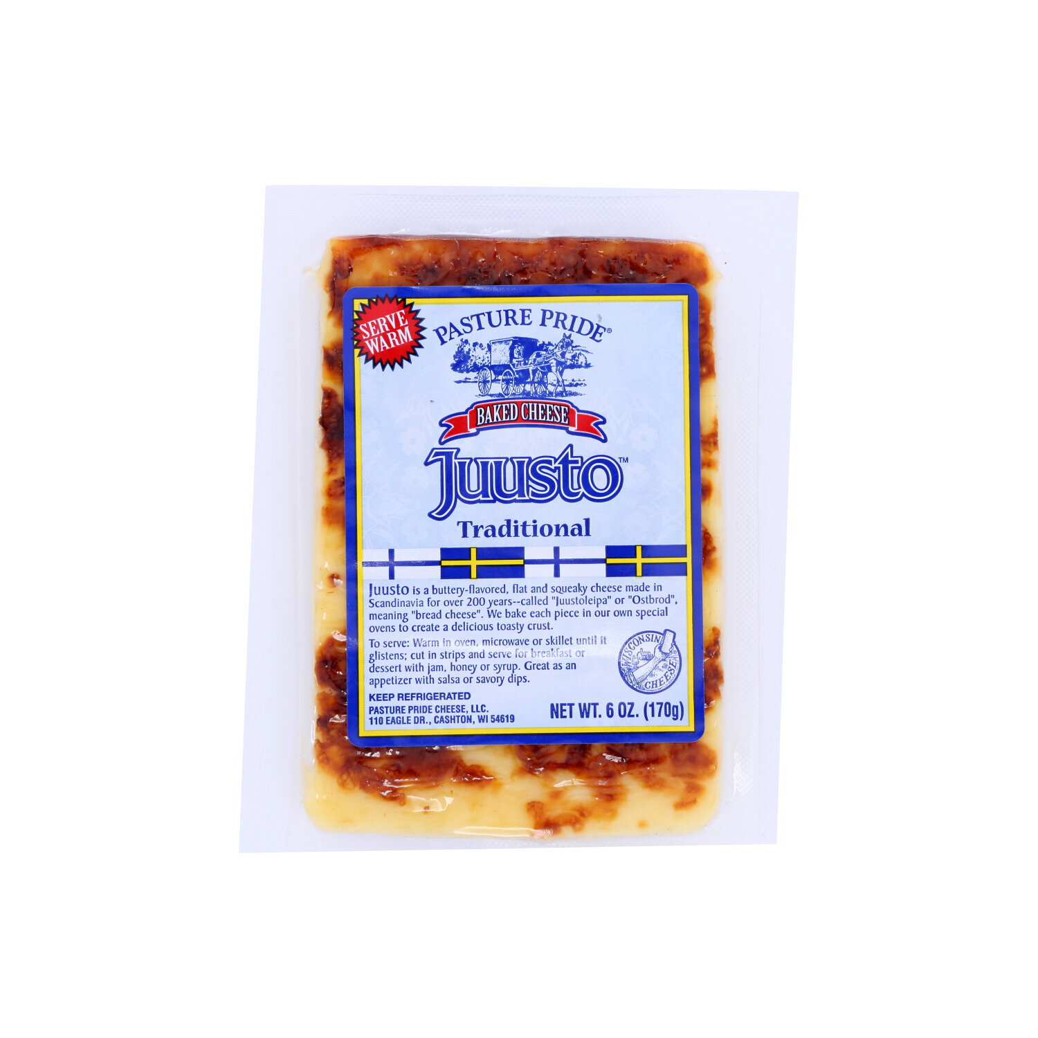 Pasture Pride Baked Cheese - 6 Ounce Image 1 of 2