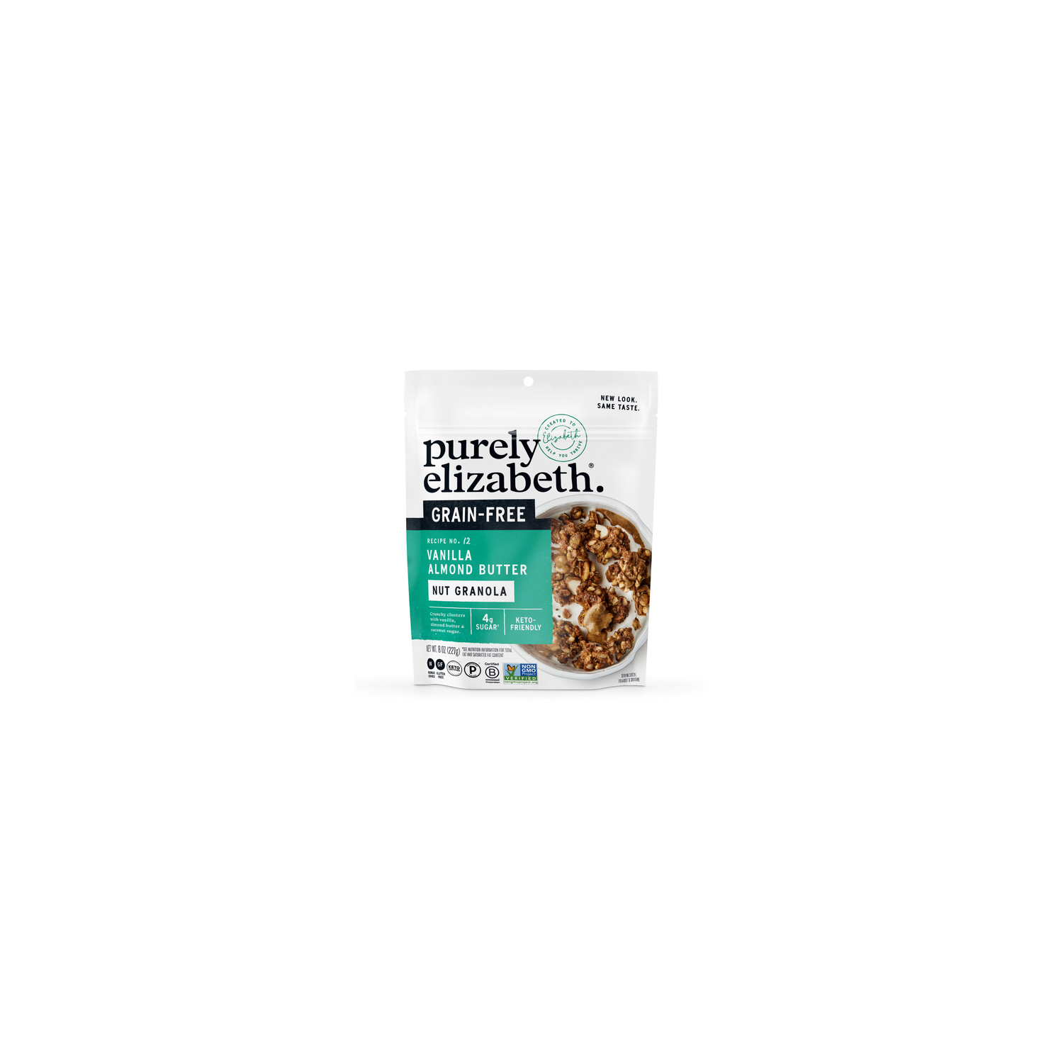purely elizabeth. Vanilla Almond Butter Nut Granola - 8 Ounce Image 1 of 4