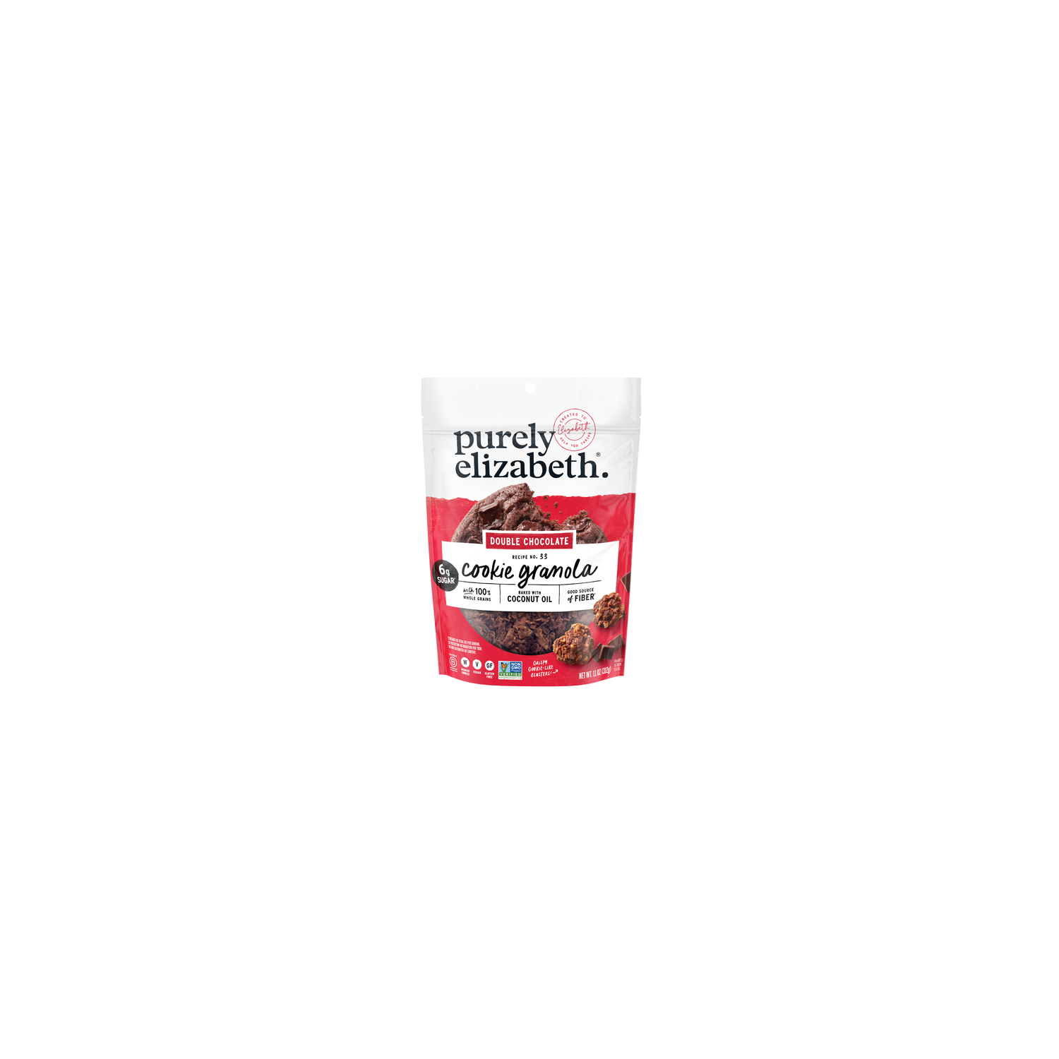 Purely Elizabeth Chocolate Chip Cookie Granola Double - 11 Ounce Image 1 of 4