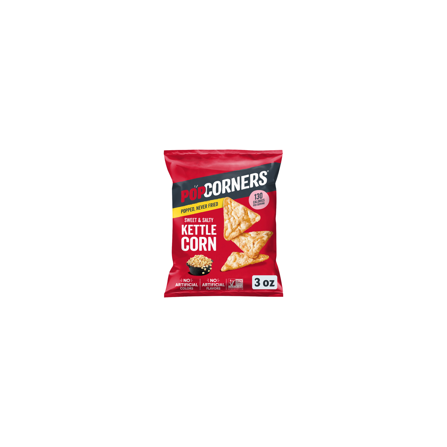 PopCorners Kettle Sweet & Salty Flavored Popped-Corn Snack - 3 Ounce Image 1 of 3