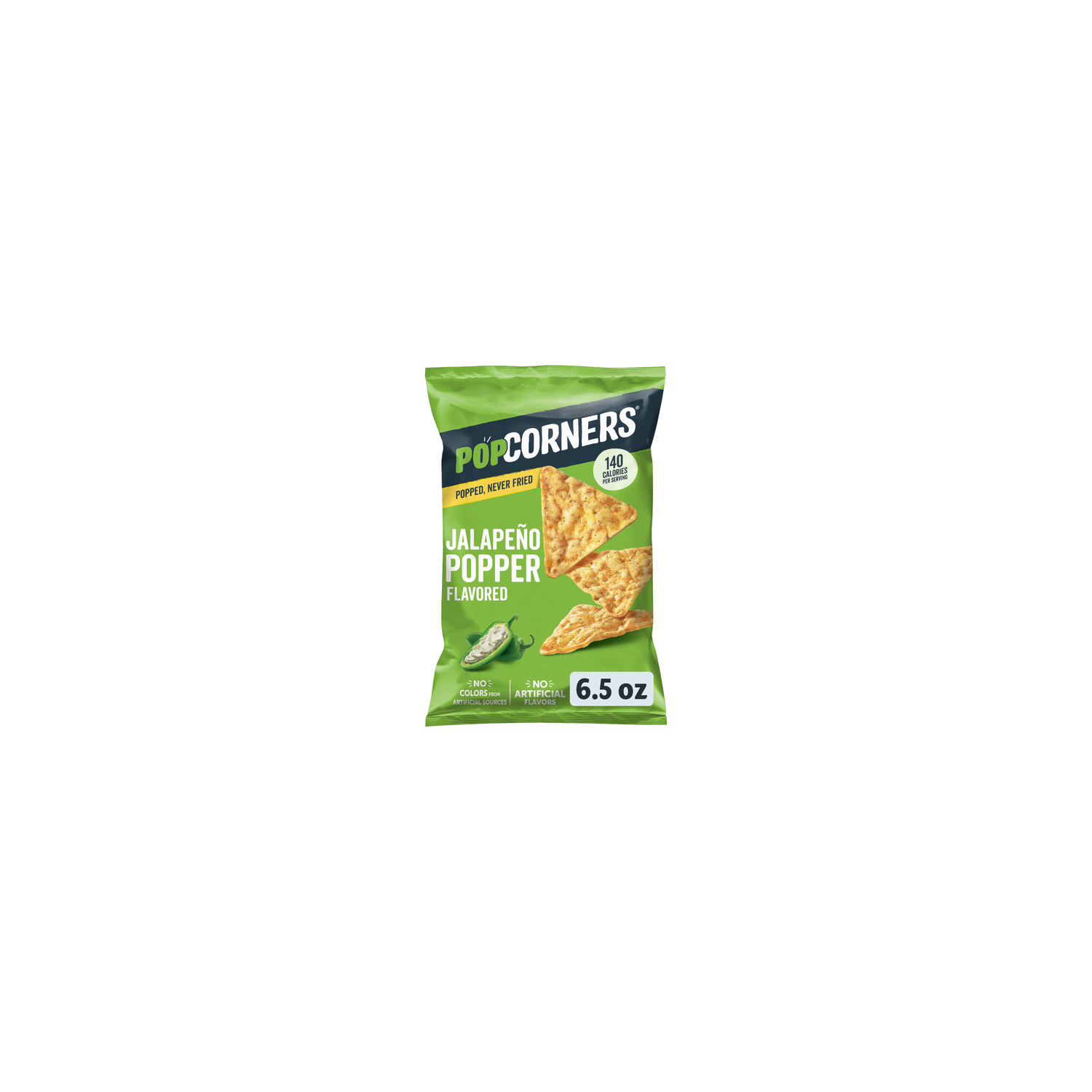 PopCorners Jalapeno Popper Flavored Popped-Corn Snack - 6.5 Ounce Image 1 of 3