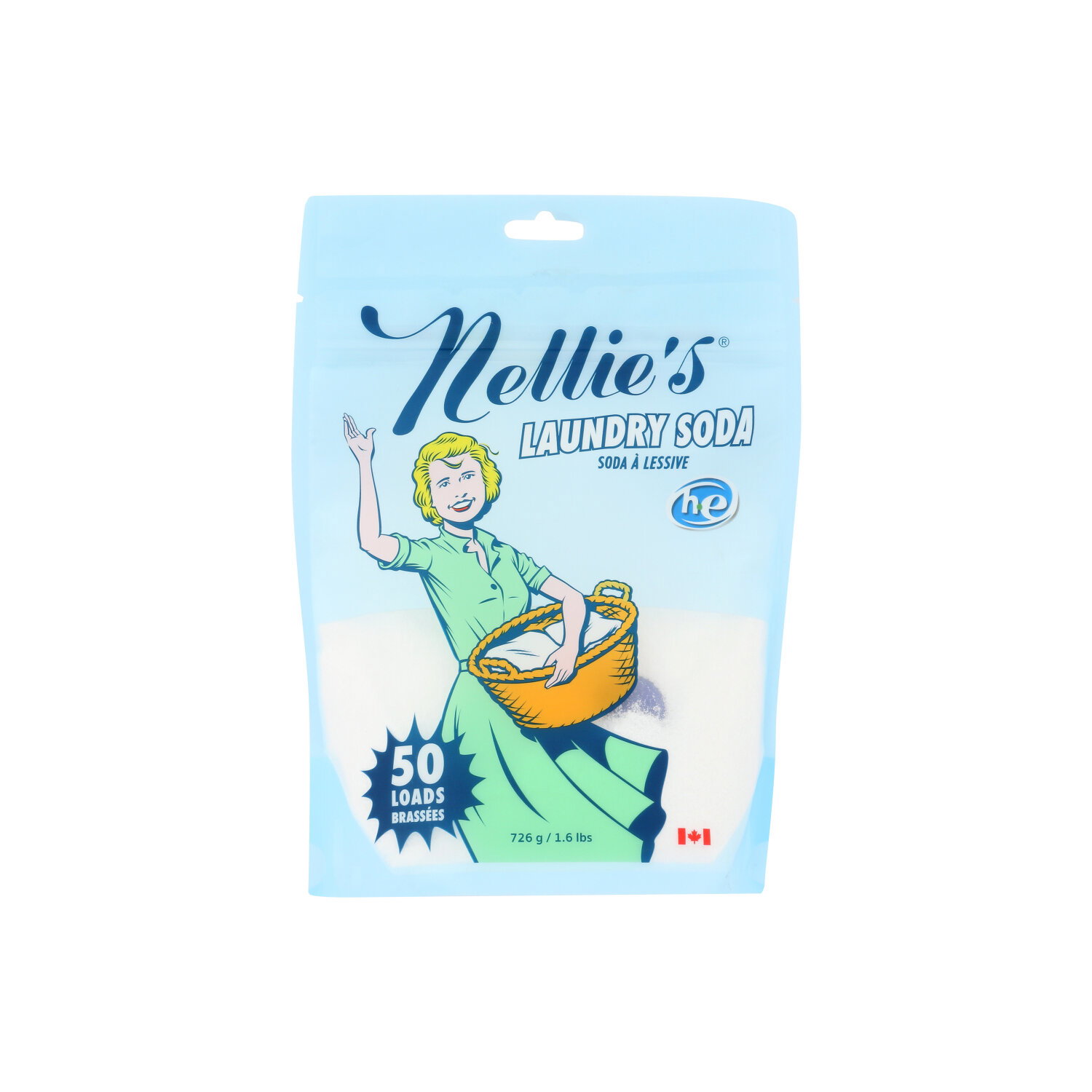 Nellie's Laundry Dtrgnt 50 Load - 1.6 Pound Image 1 of 2