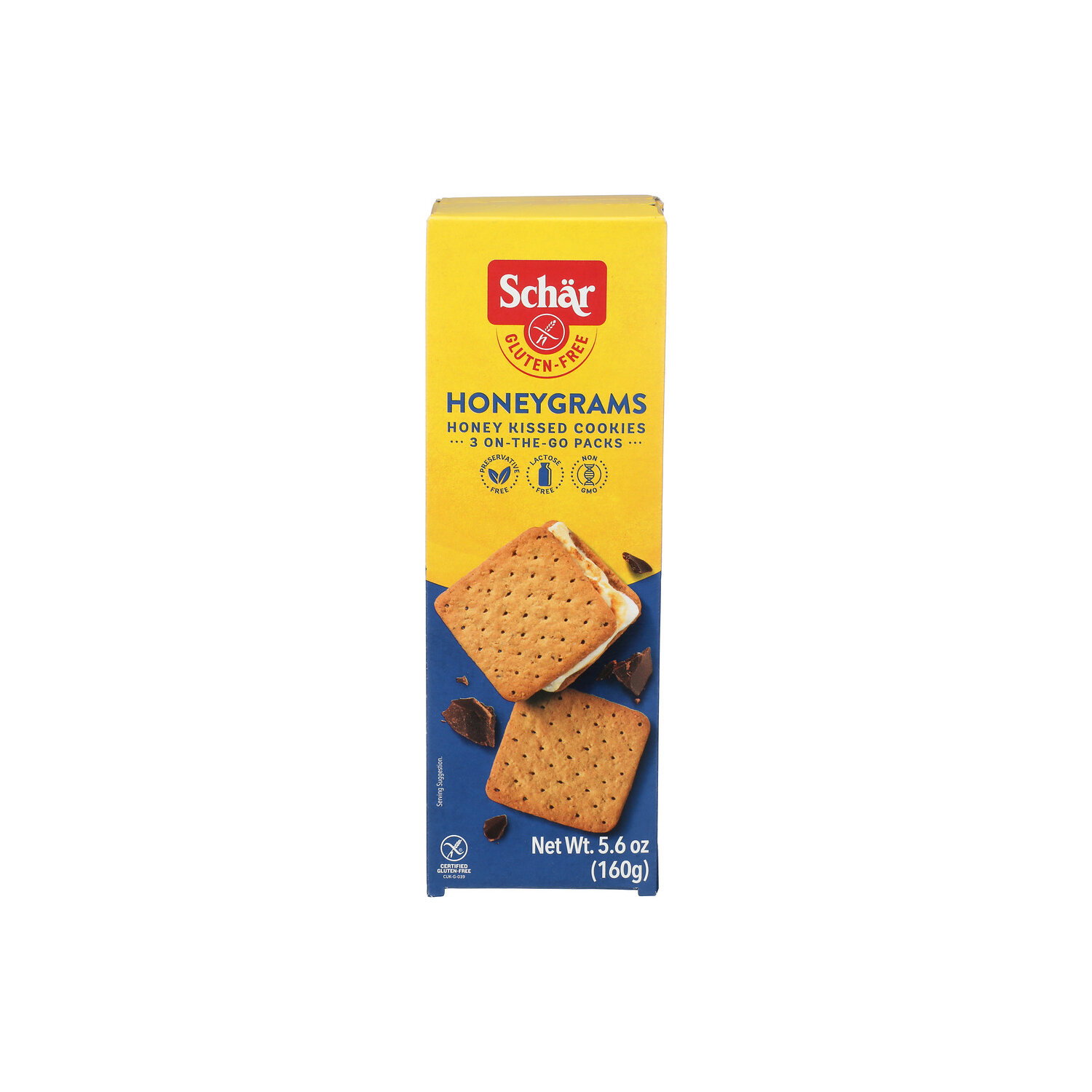 Schar Gluten Free Honeygrams - 1.867 Ounce - 3 Count Image 1 of 4