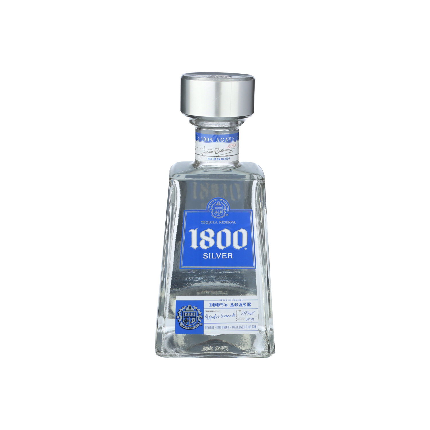 シルバー　SILVER　純銀メダル　30g 1800 Silver Tequila - 750 ml - Super 1 Foods
