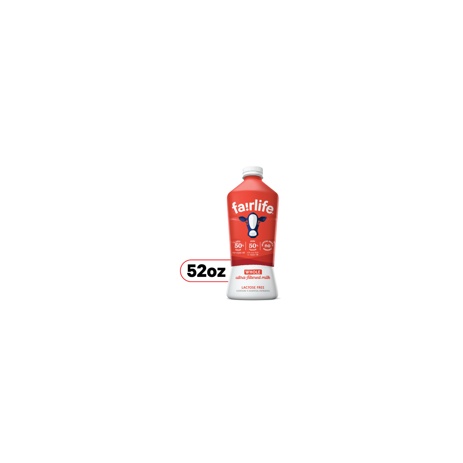 fairlife Whole Milk Bottle - 52 Fluid Ounce Image 1 of 4