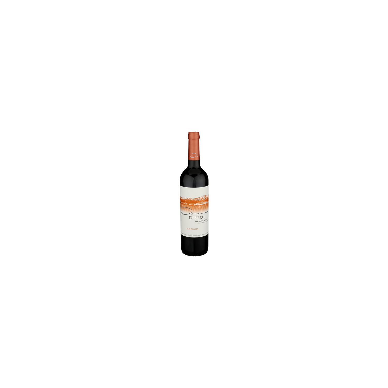 Decero Malbec Red Wine - 750 ml Image 1 of 2