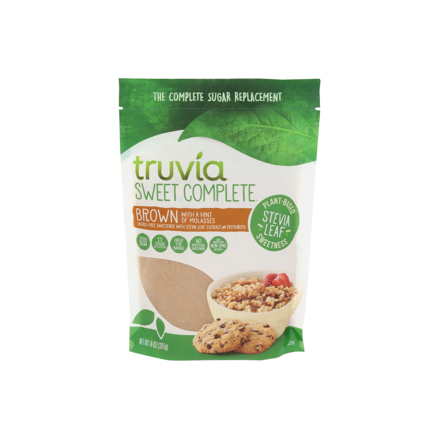 TRUVIA Sweet Complete Brown Calorie-Free Sweetener From The Stevia Leaf - 14 Ounce Image 1 of 4