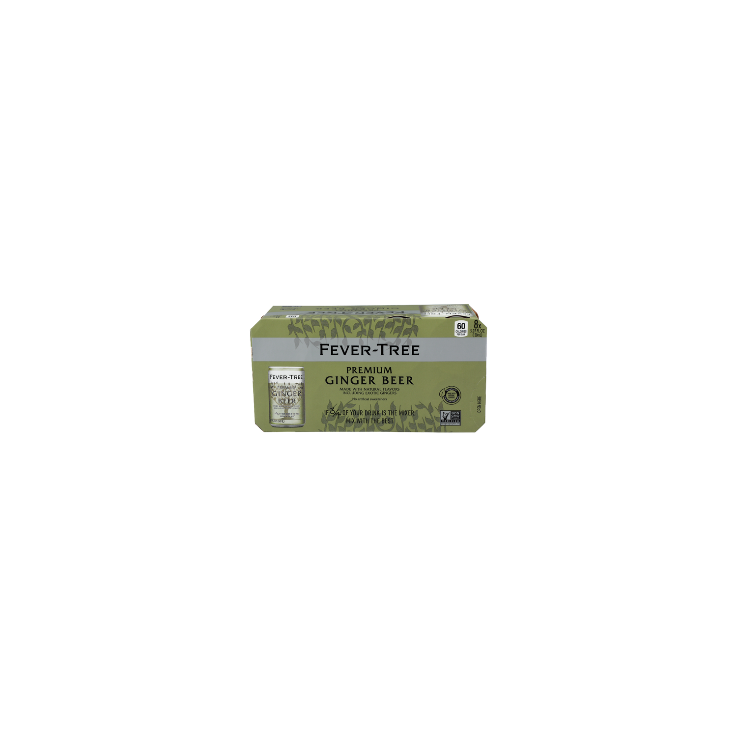 Fever-Tree Premium Ginger Beer - 5.07 Fluid Ounce - 8 Count Image 1 of 4