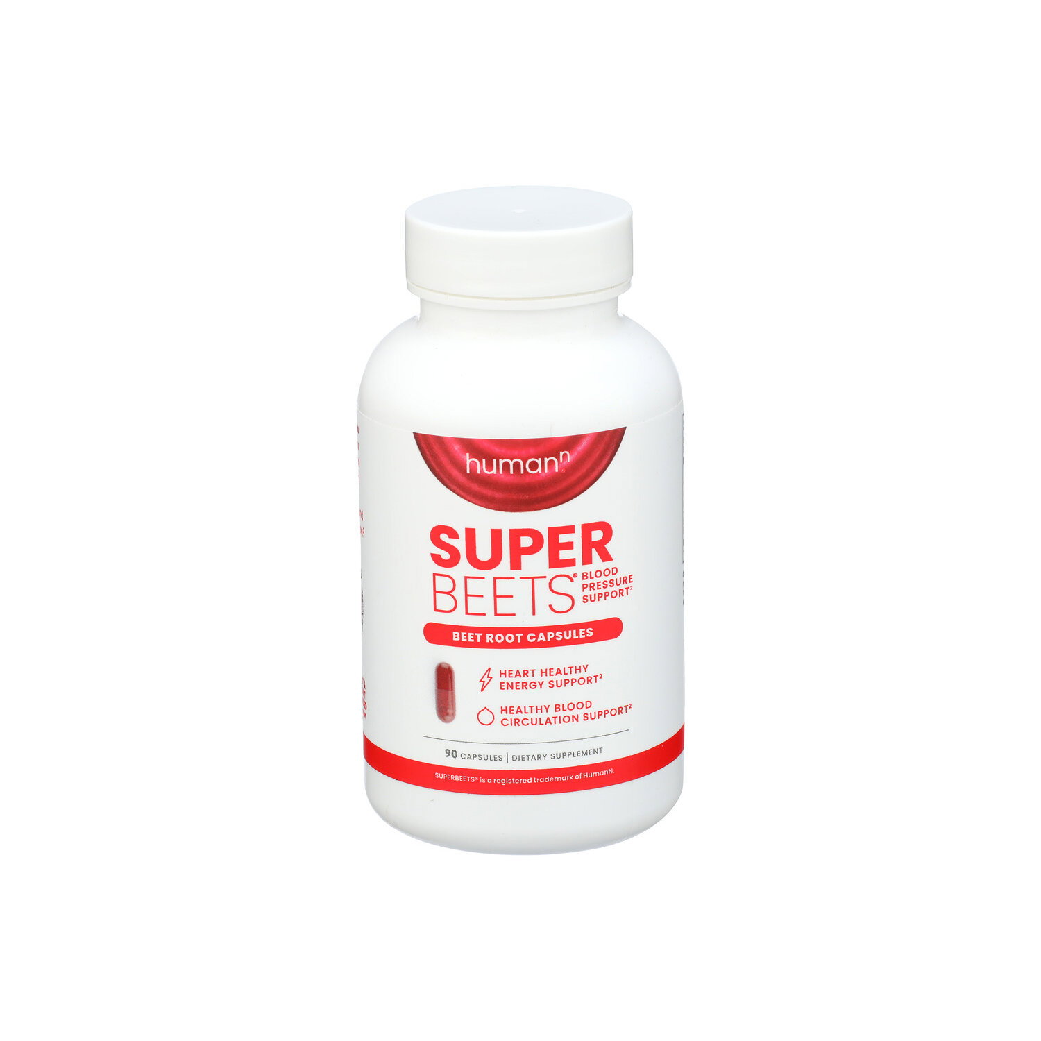Humann Superbeets Beetroot Capsules - 90 Count Image 1 of 2